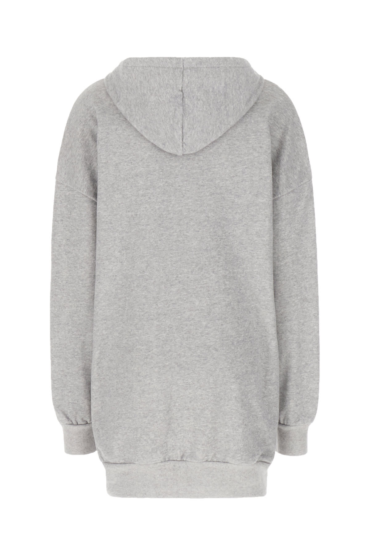 Shop Isabel Marant Grey Cotton Blend Oversize Sweatshirt In 02gy