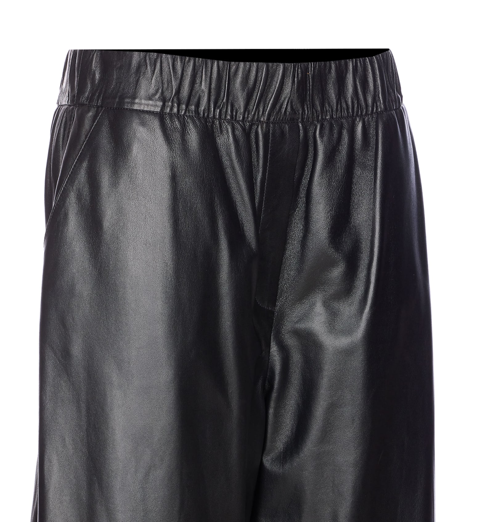 Arma Abigail Elastic-waist Trousers In Black