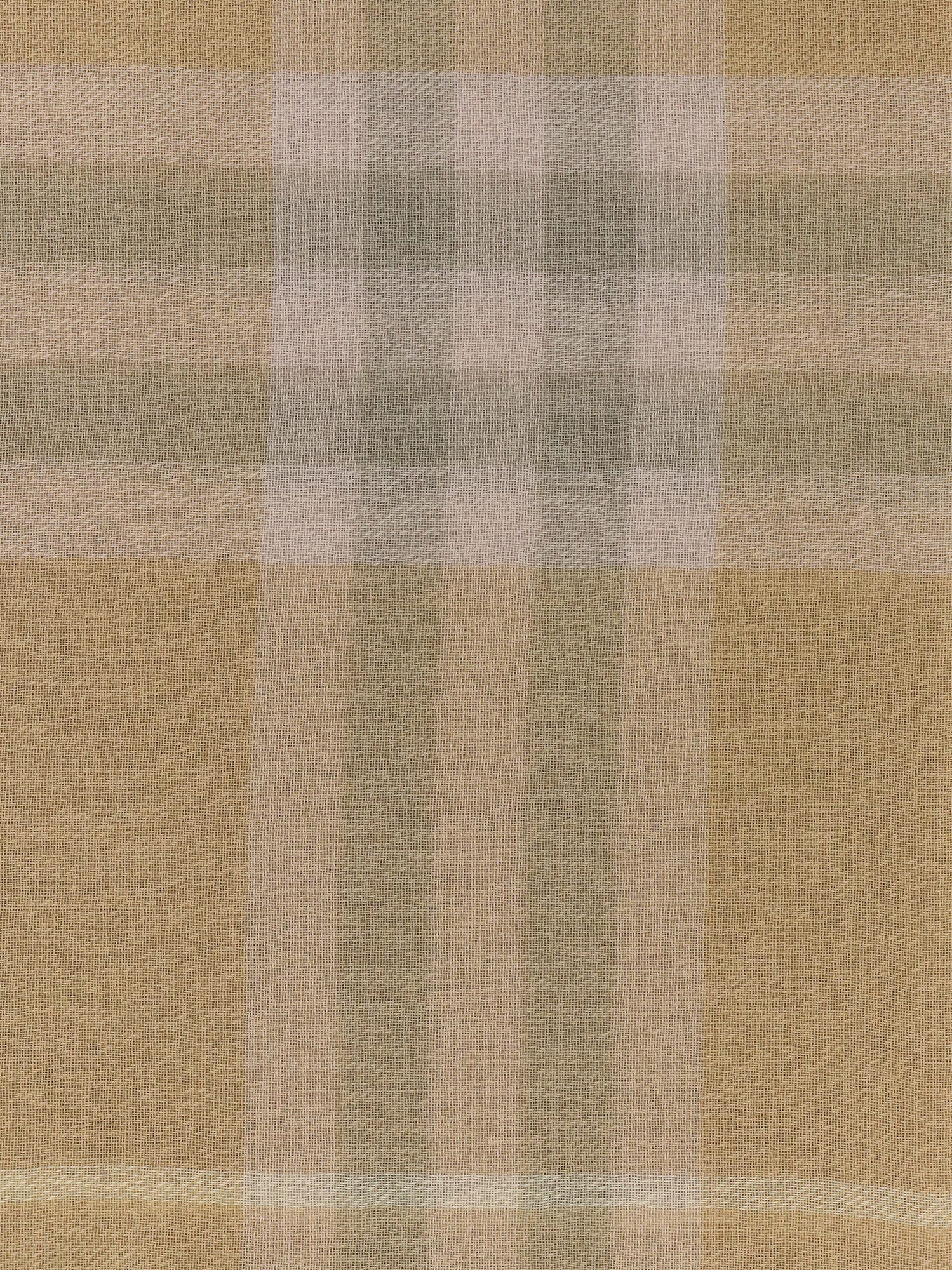 Shop Burberry Scarf In Beige