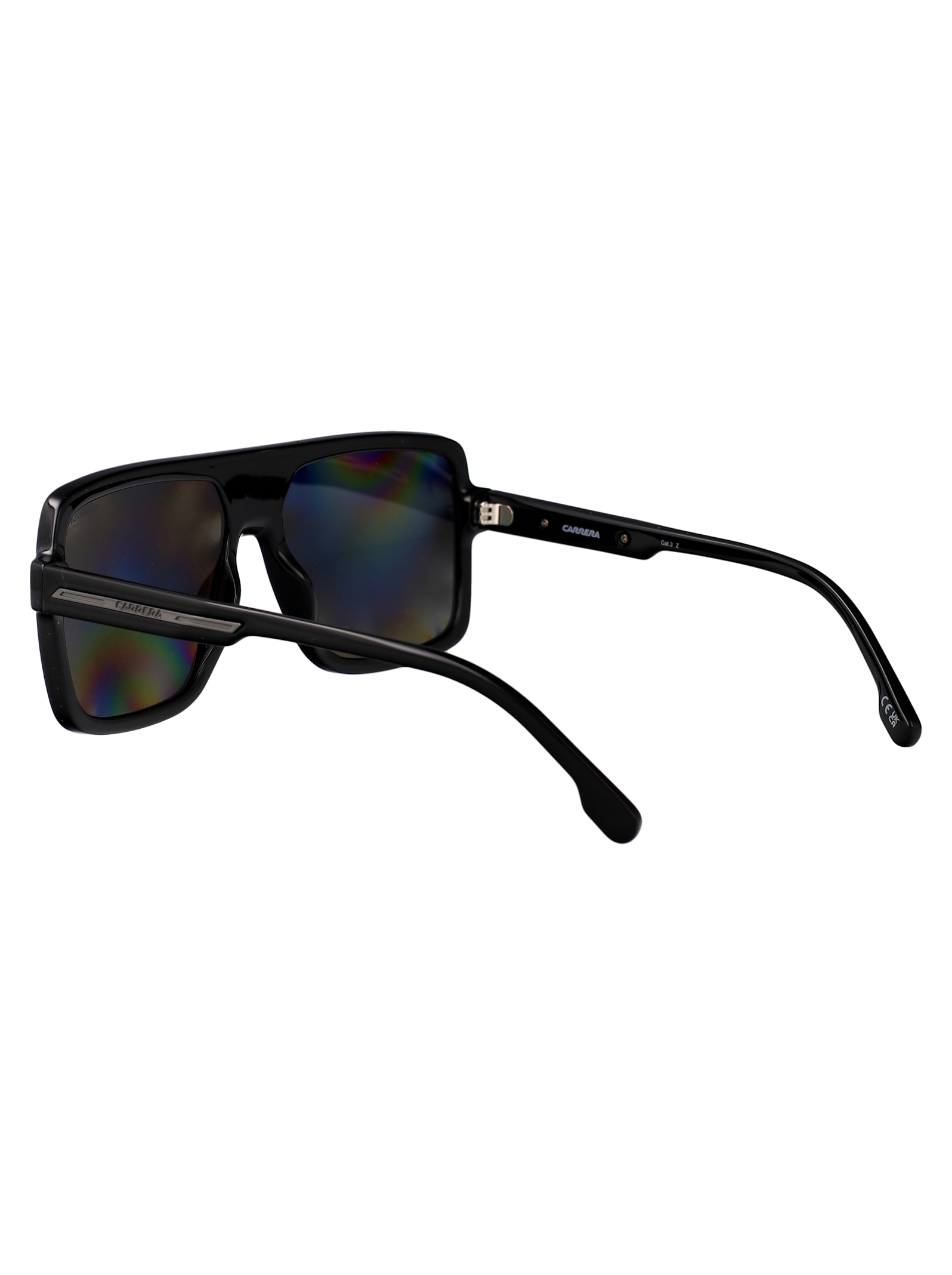 Carrera Dark Ruthenium Black Eco Polyamide Sunglasses In Black