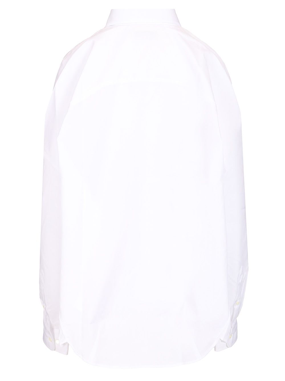 Shop Dries Van Noten Tailored Shirt In White
