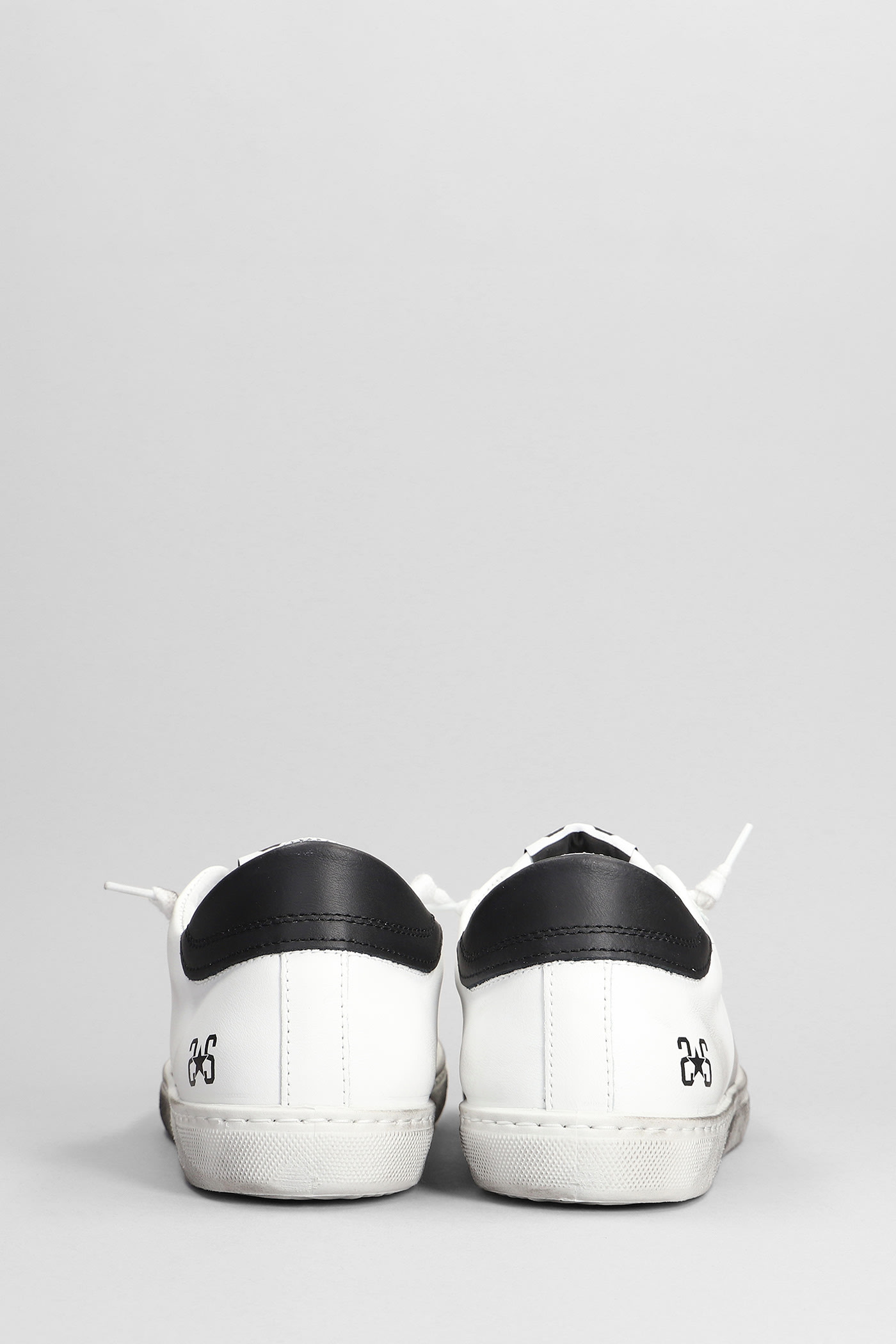 Shop 2star Sneakers In White Leather