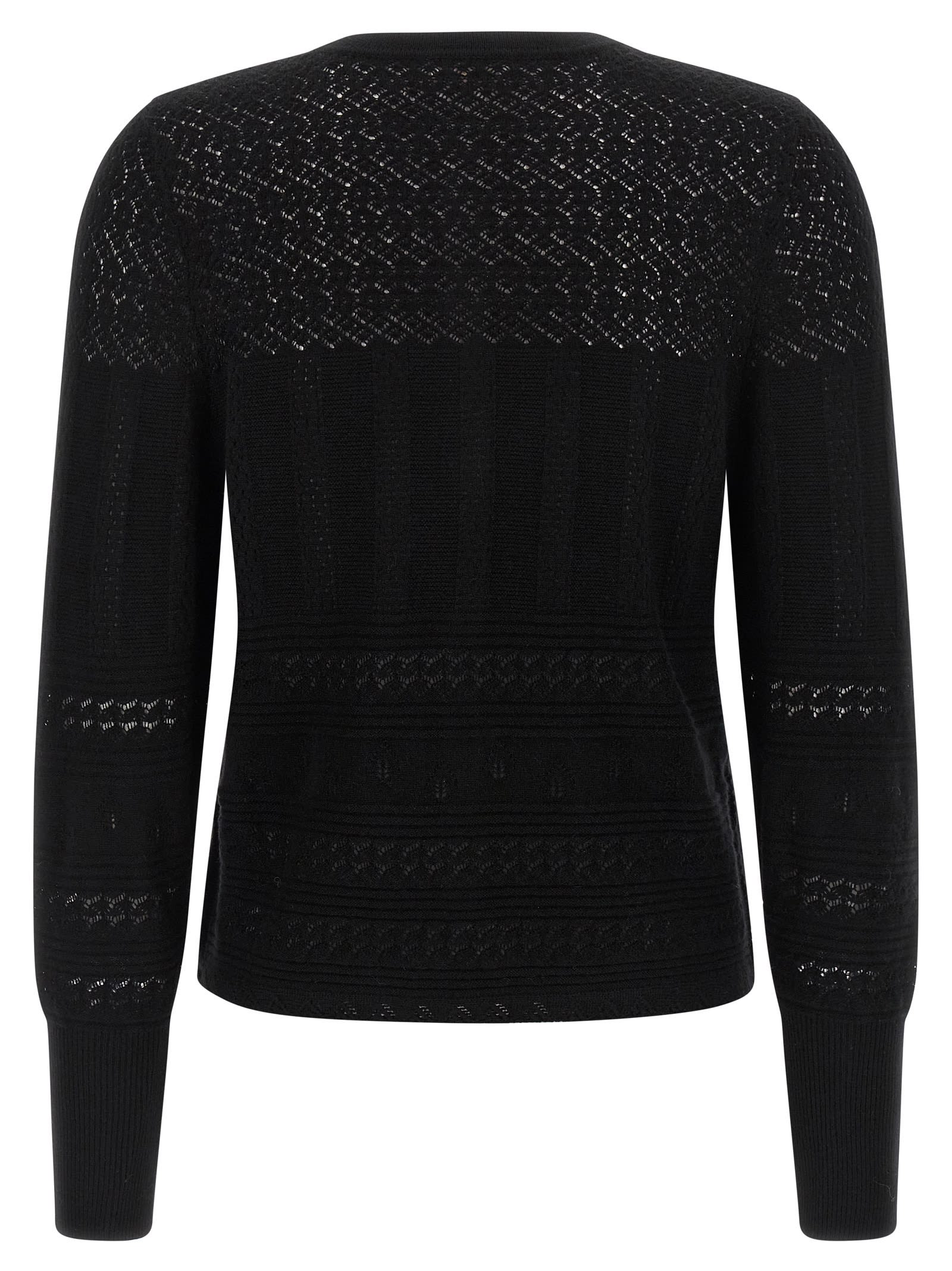 Eres Trio Cardigan In Black