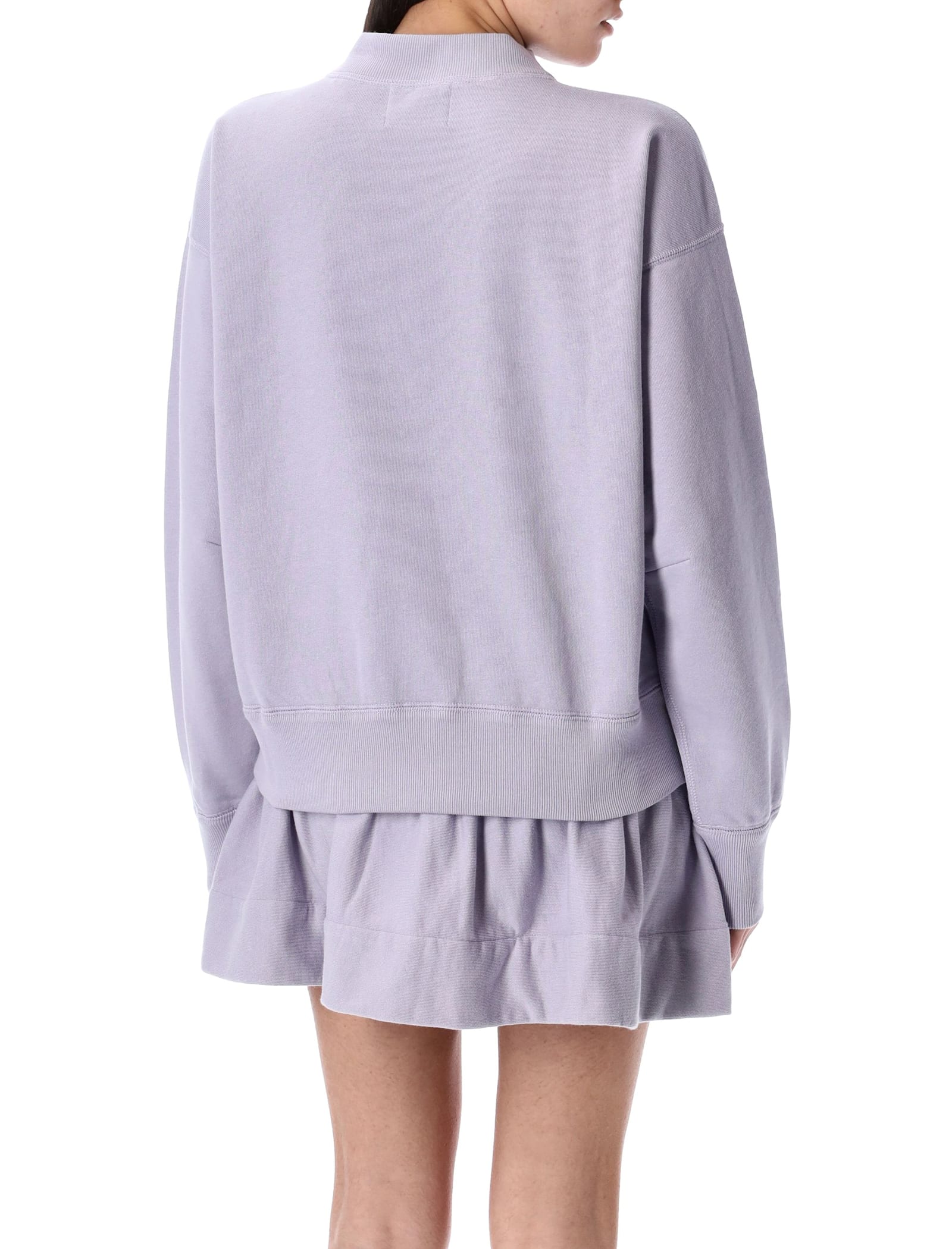 Isabel Marant Étoile Marant Etoile Women Millyny Cotton Sweatshirt In Lillac