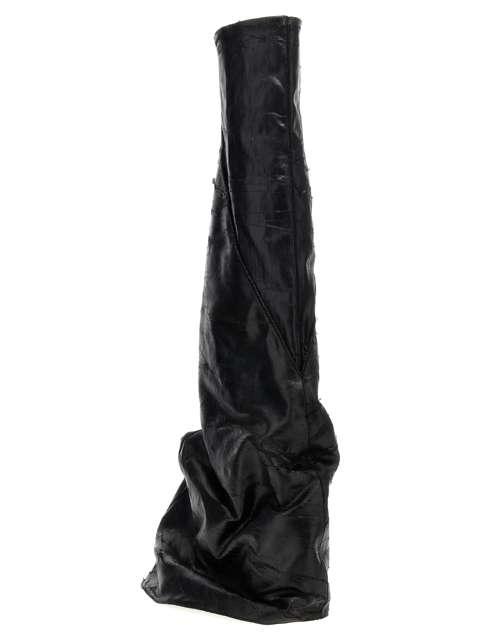 Drkshdw Fetish Boots In Black