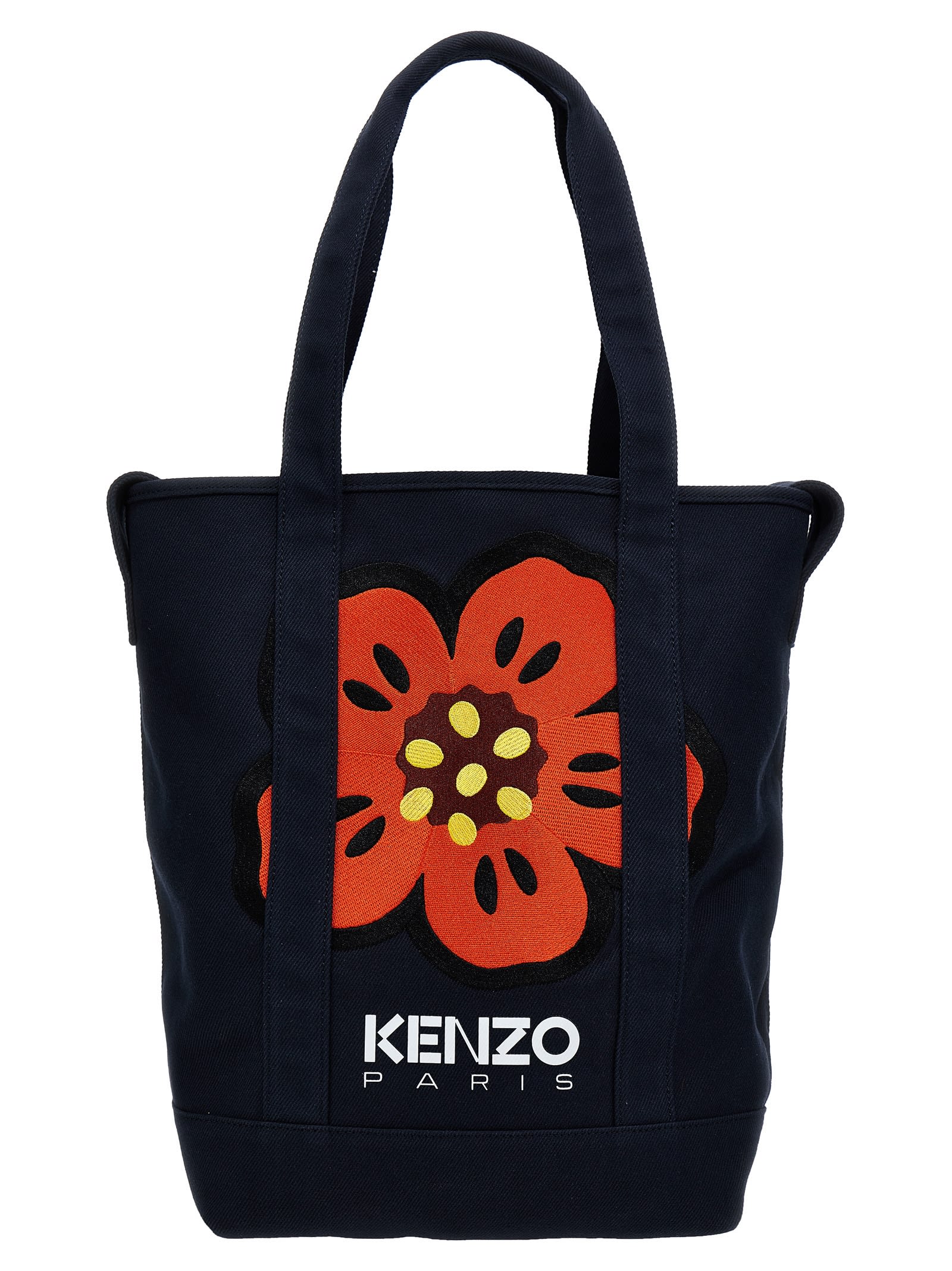 Kenzo Boke Flower Shopping Bag In Blue