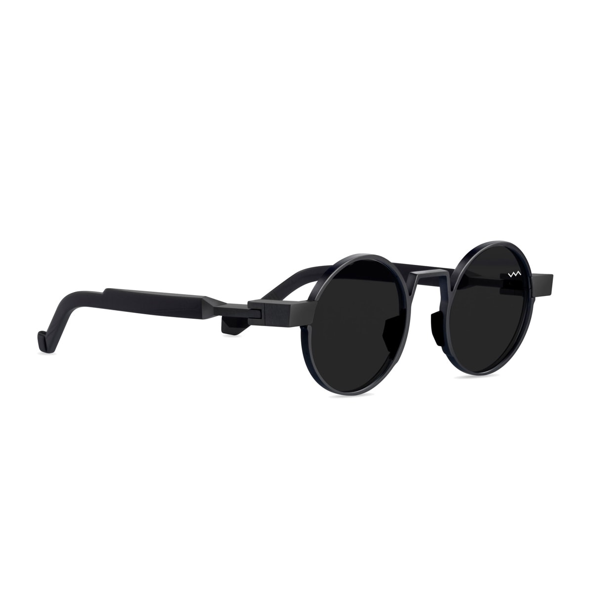 Vava Eyewear Wl0021 White Label Black Sunglasses In Black