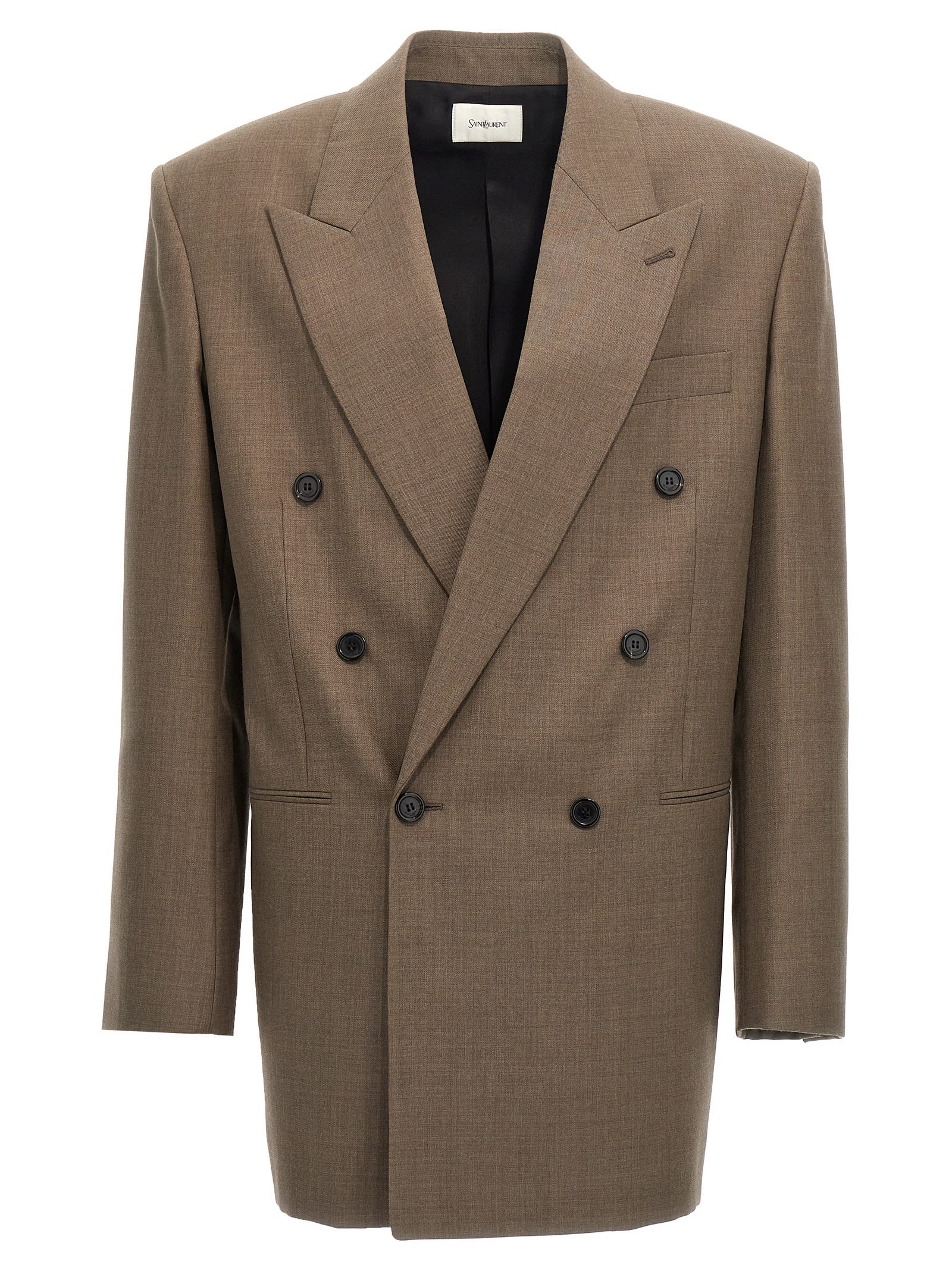 Double-breasted Wool Blazer