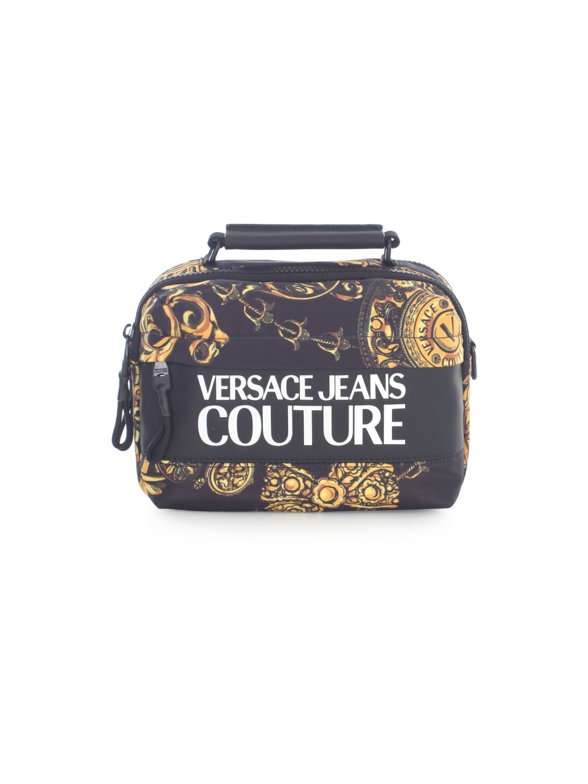 Versace Jeans Couture Sketch 9 Bags Printed Nylon Macrologo Crossbody