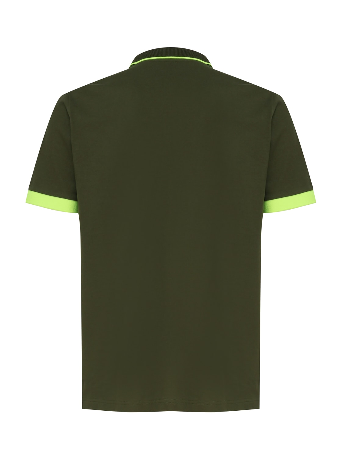 Shop Sun 68 Polo T-shirt In Cotton In Verde Scuro