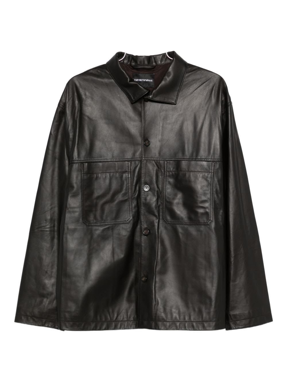 Emporio Armani Leather Jacket Emporio Armani Leather Jacket