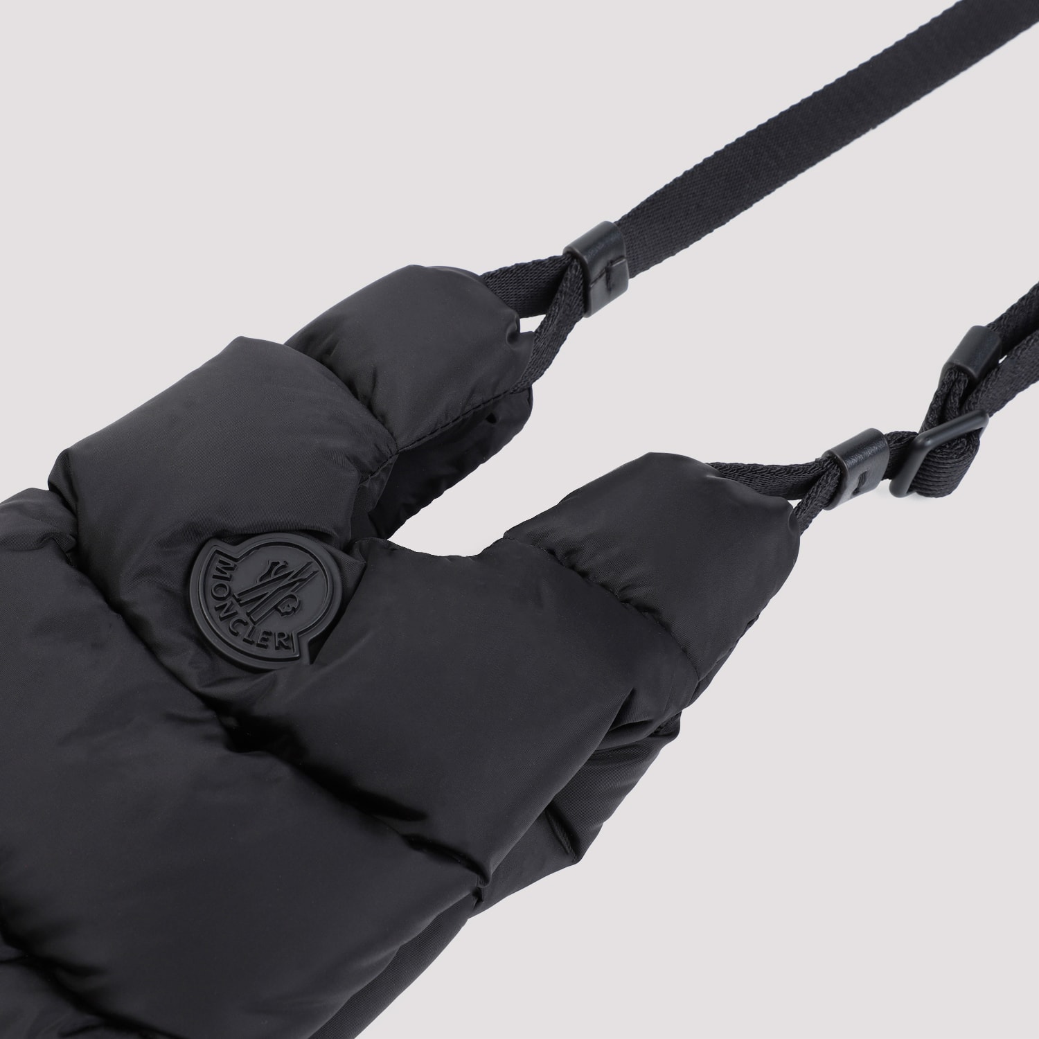 Shop Moncler Legere Small Tote Bag In Black