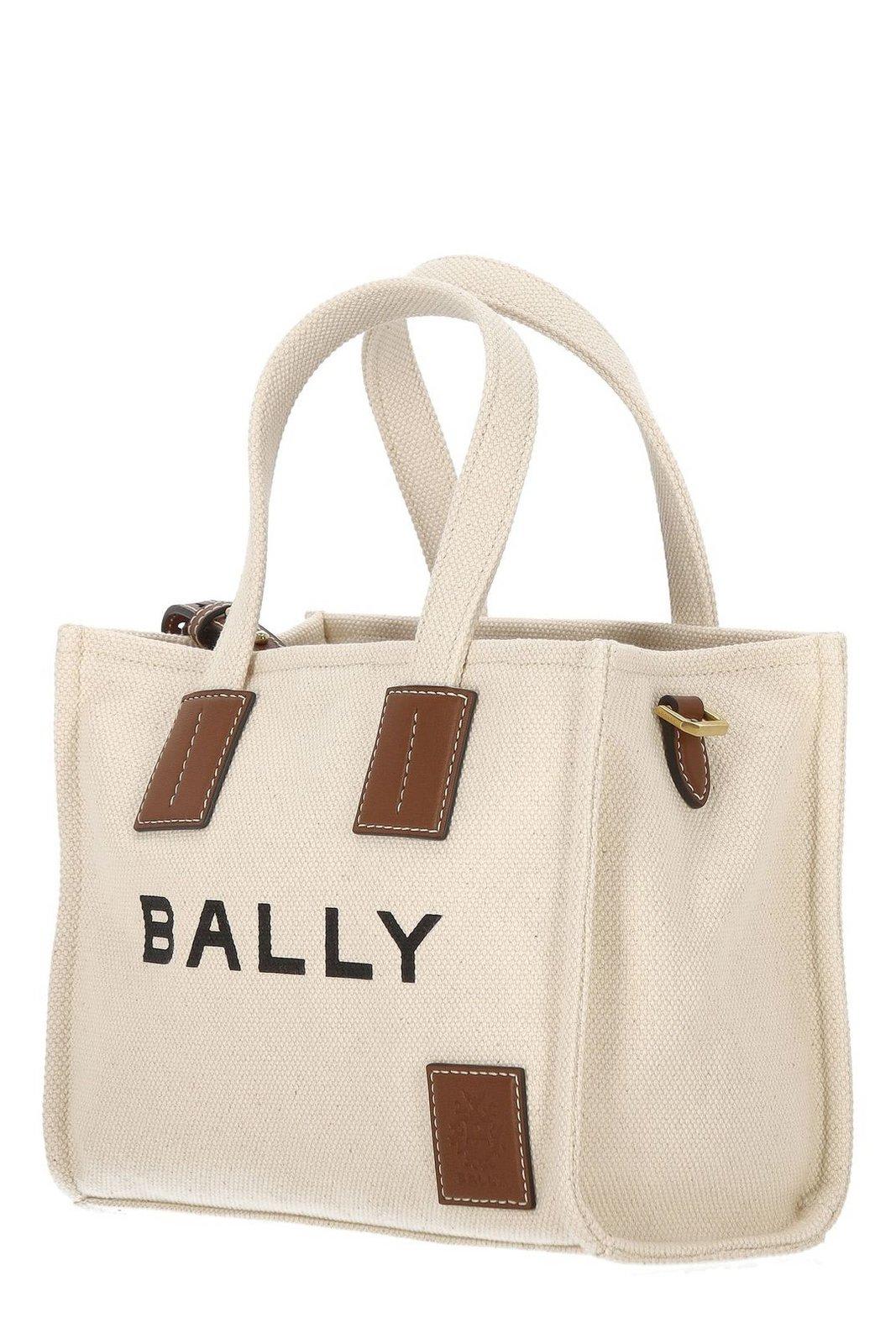 Bally Akelei Tote Bag In Beige