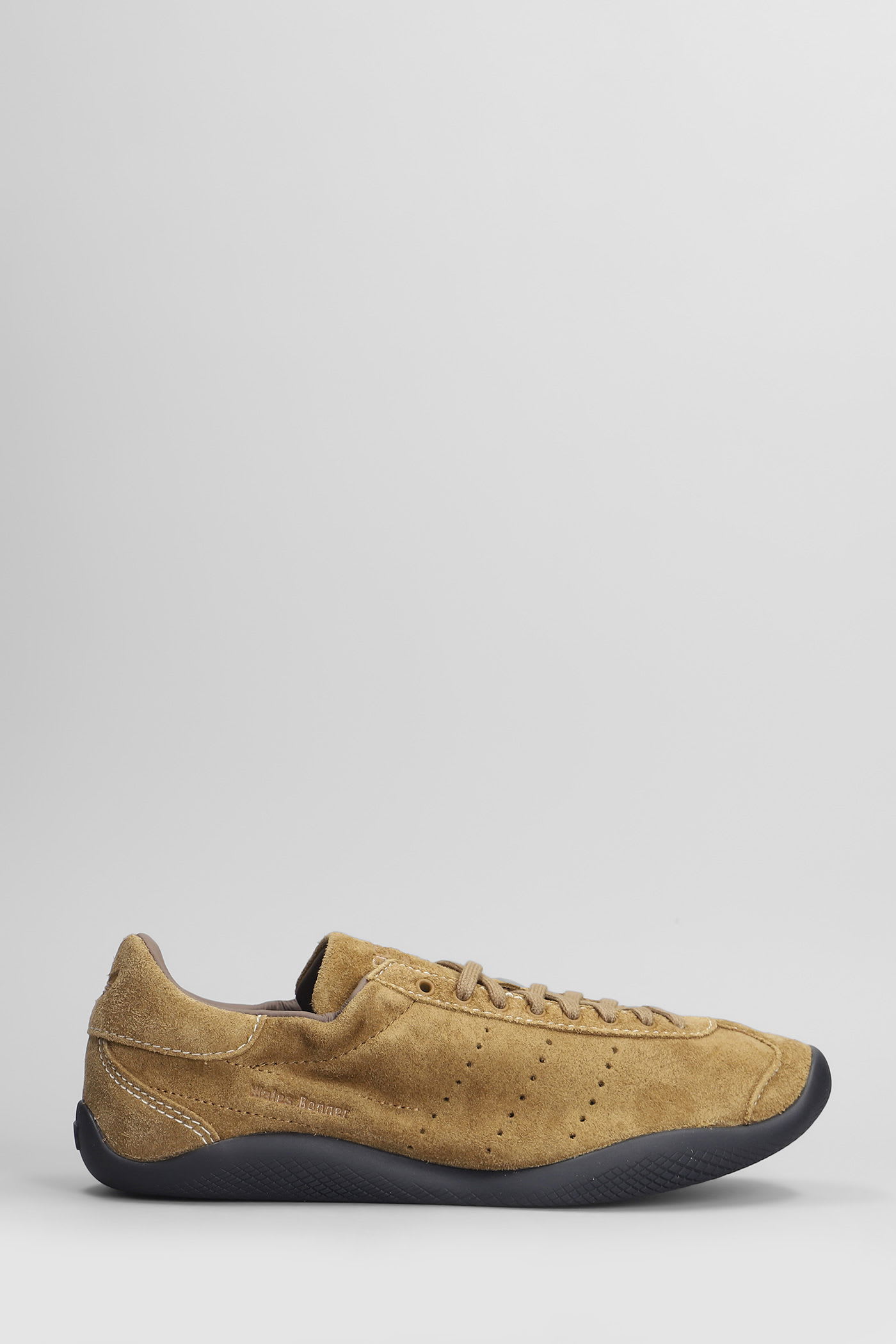 Lo Pro Suede Sneakers In Taupe Suede