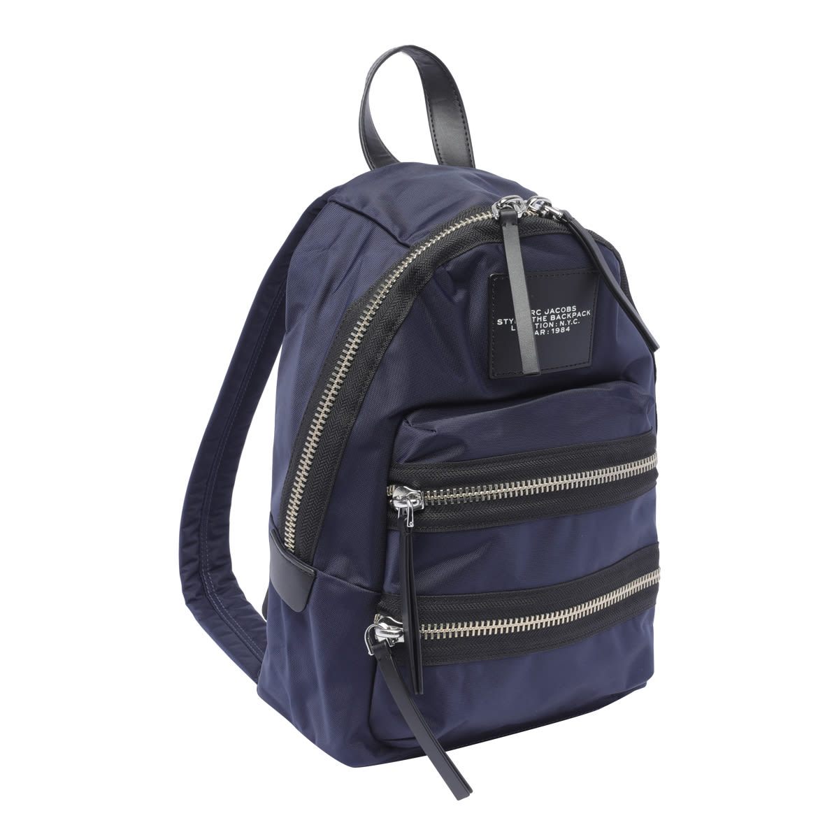 Shop Marc Jacobs The Large Backpack In Navy