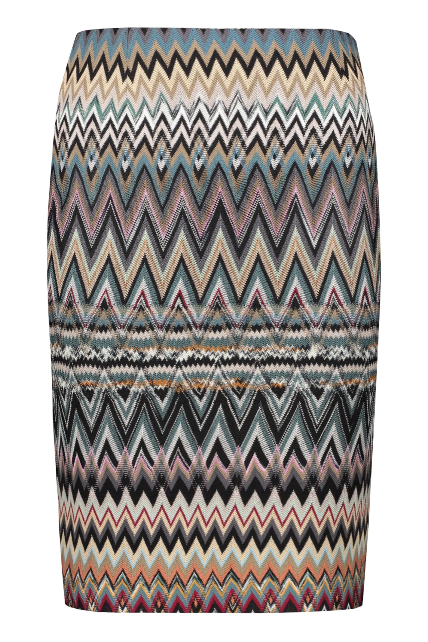 Missoni Jacquard Skirt In Multicolor