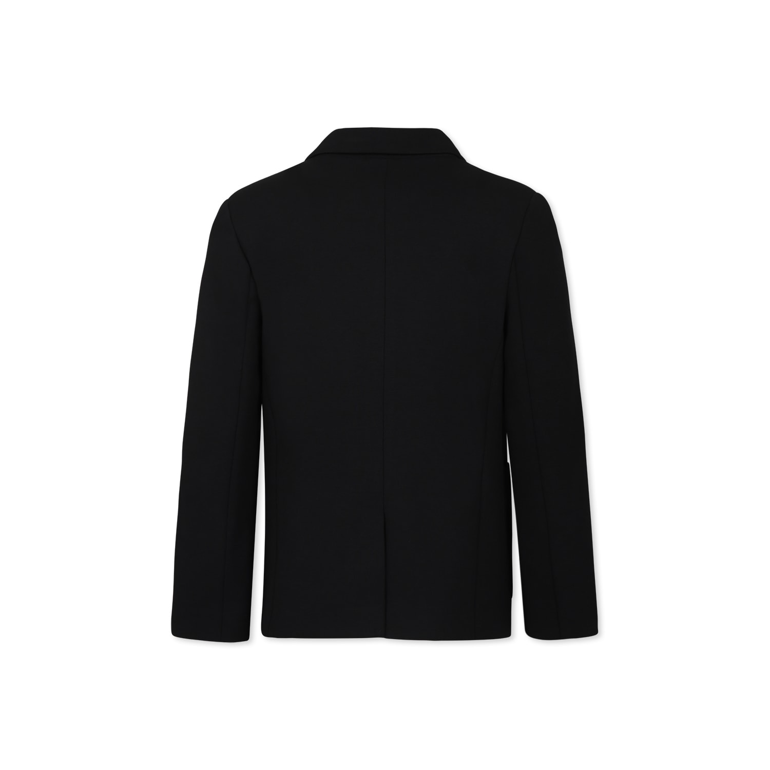 Givenchy Black Jacket For Boy With Logo In Black