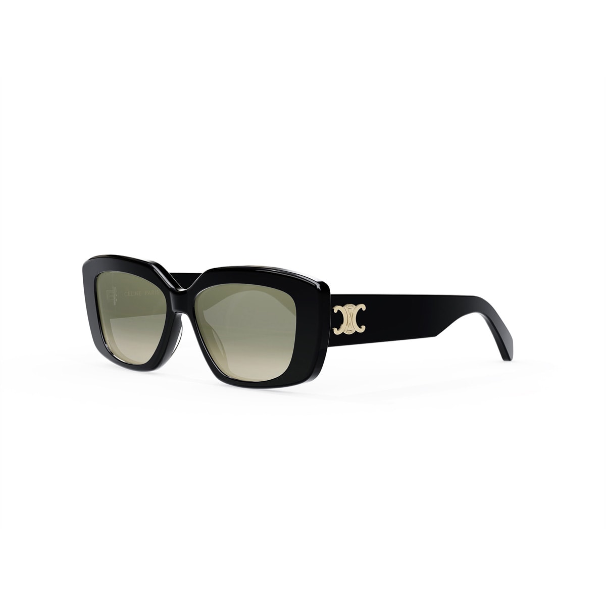 Shop Celine Cl40216u 01f Sunglasses