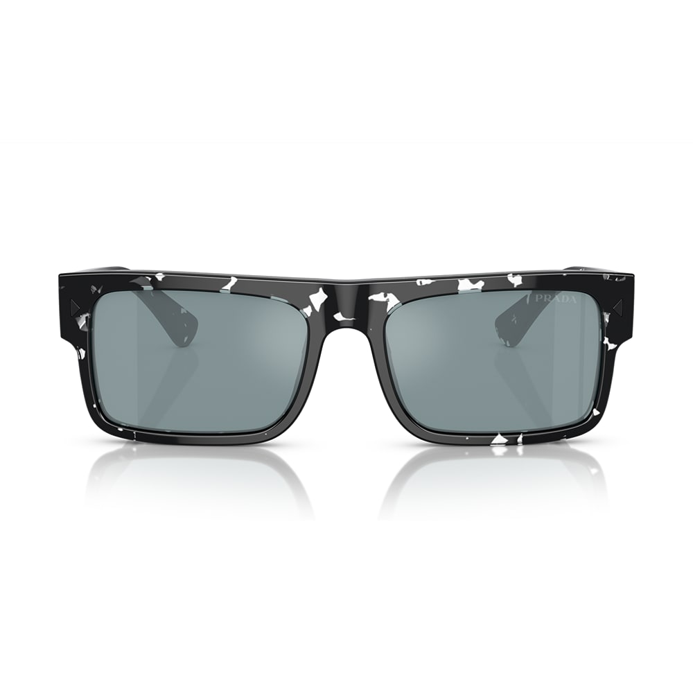 Shop Prada Sunglasses In Nero/silver