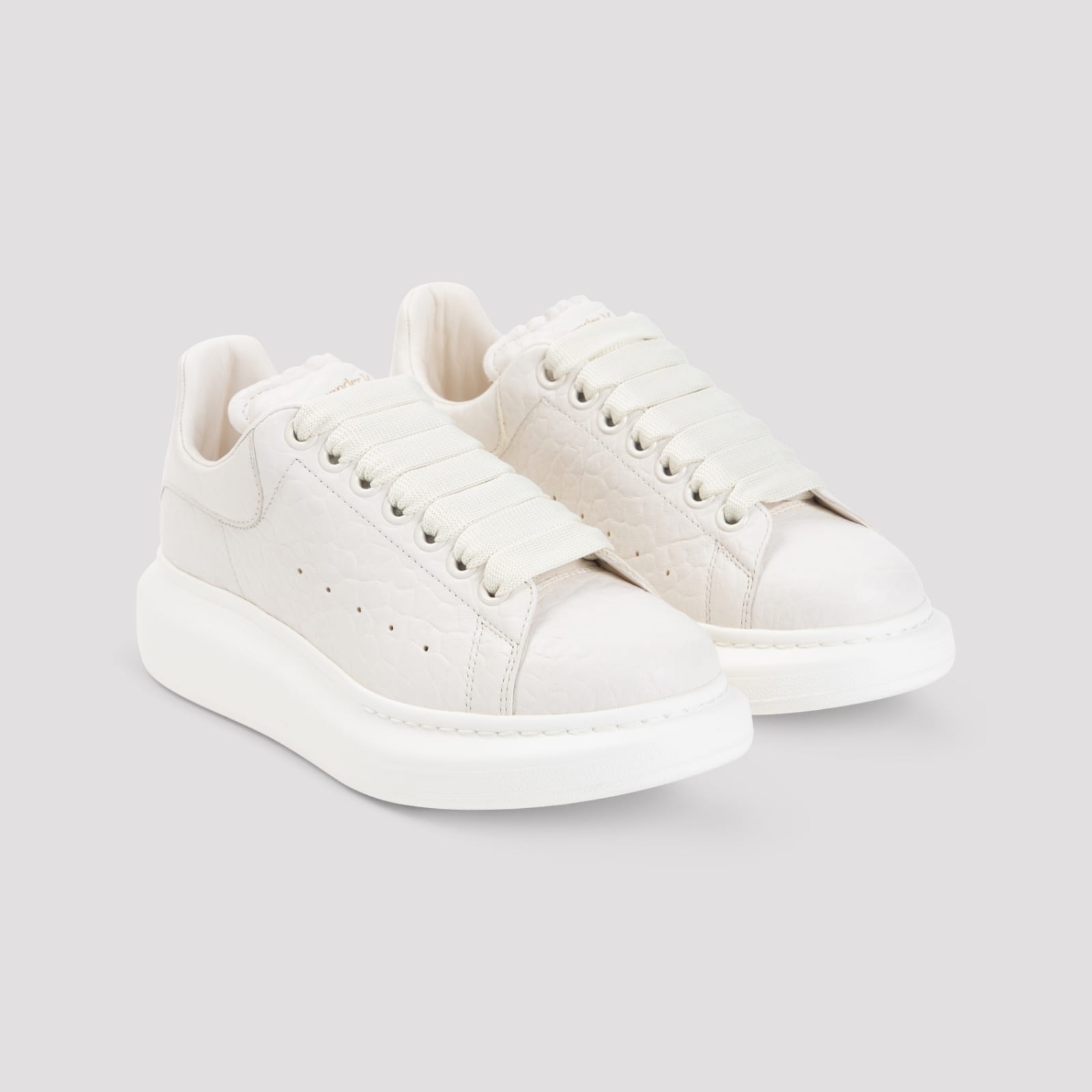 Shop Alexander Mcqueen Sneakers In Off White