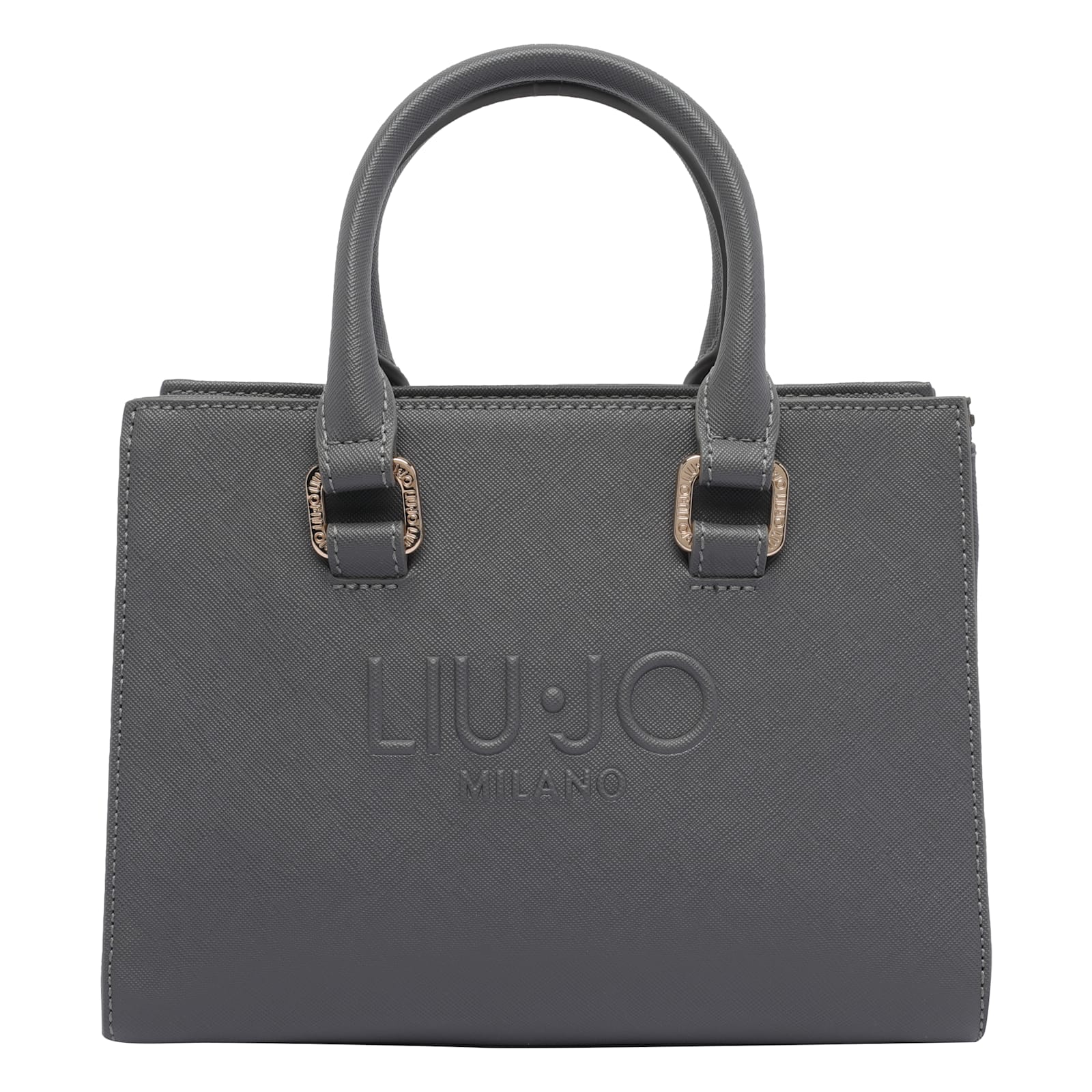 Liu •jo Versatile Tote Bag Featuring Dual Handles In Gray