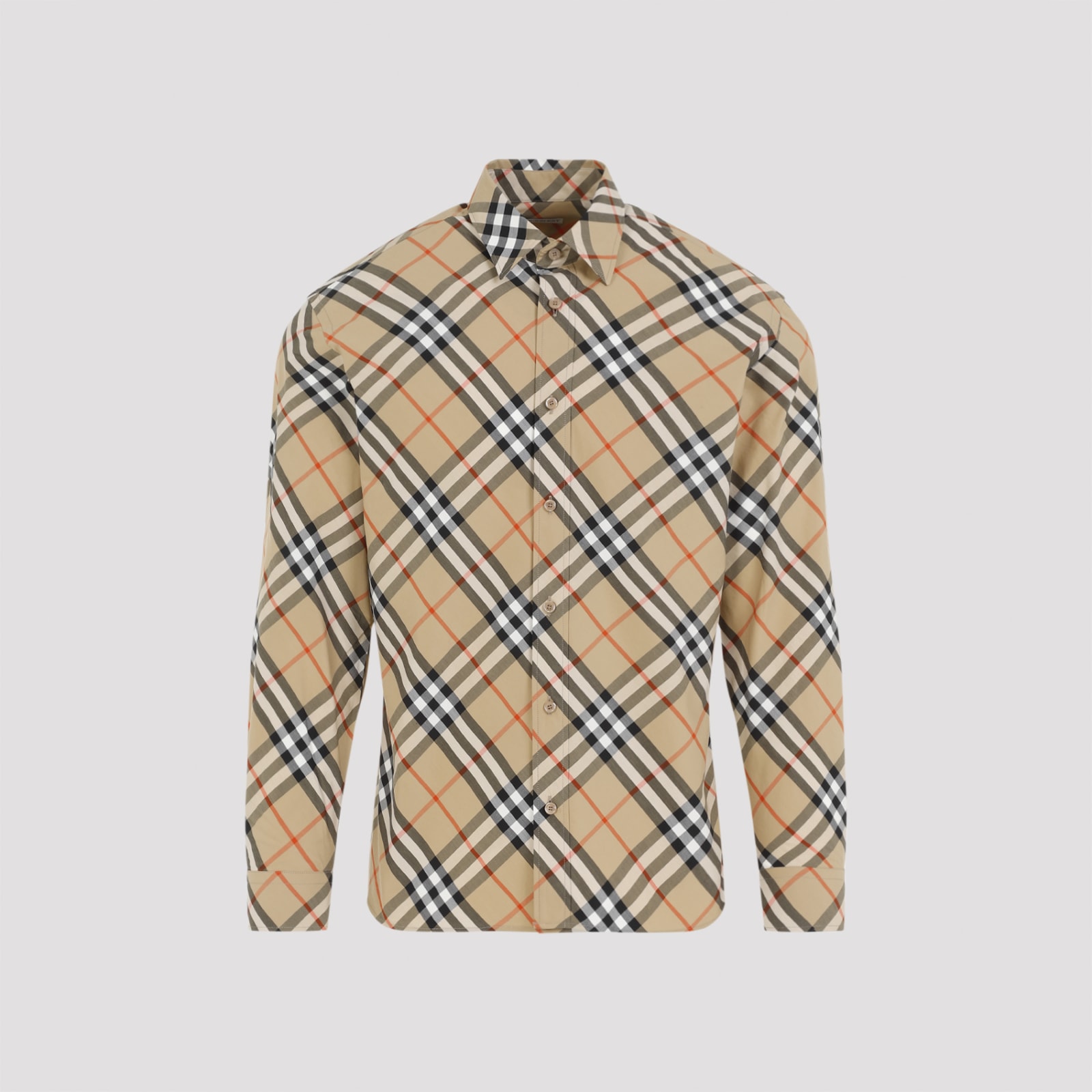 Shop Burberry Shirt In Sand