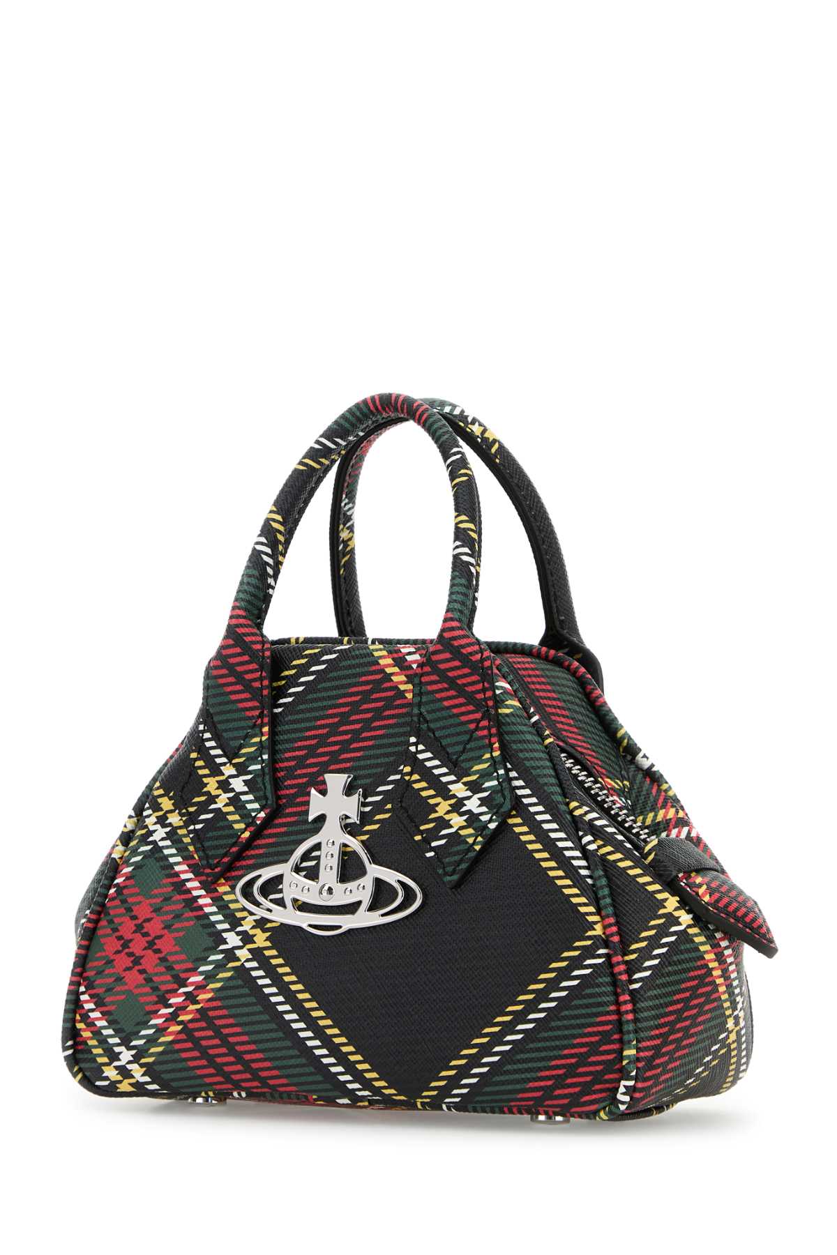 Vivienne Westwood Borsa A Mano Yasmine Mini In Similpelle Stampata Donna In Multi