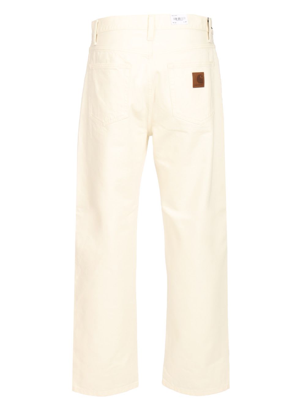 Carhartt Aaron Pant Smith Denim Rinsed