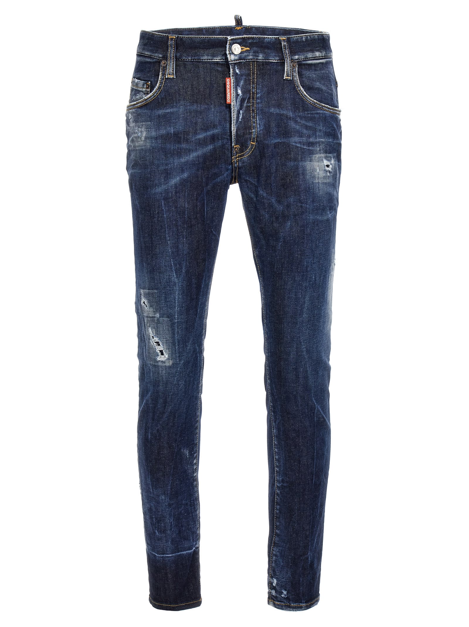 Shop Dsquared2 Super Twinky Jeans In Denim Blue