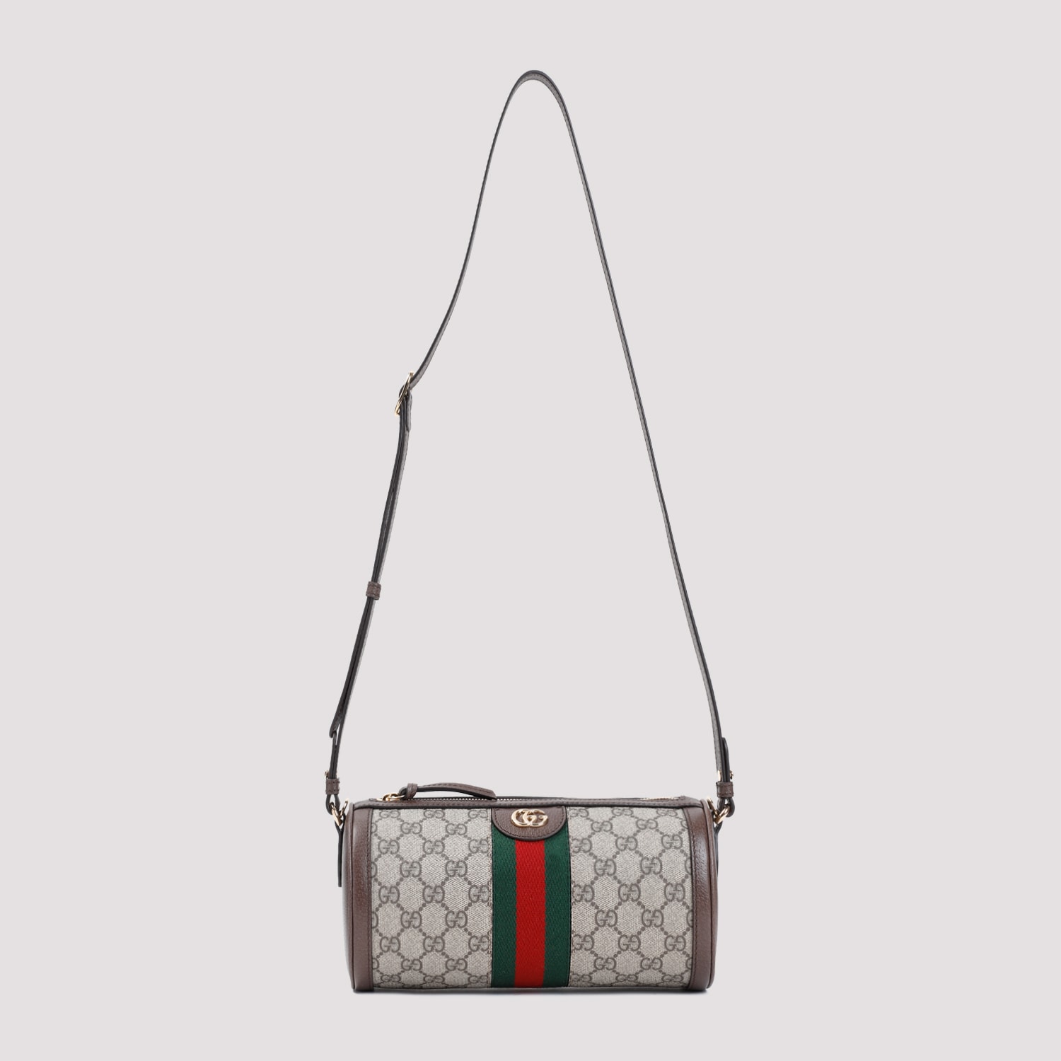 Shop Gucci Ophidia Shoulder Bag In B.eb N.acero