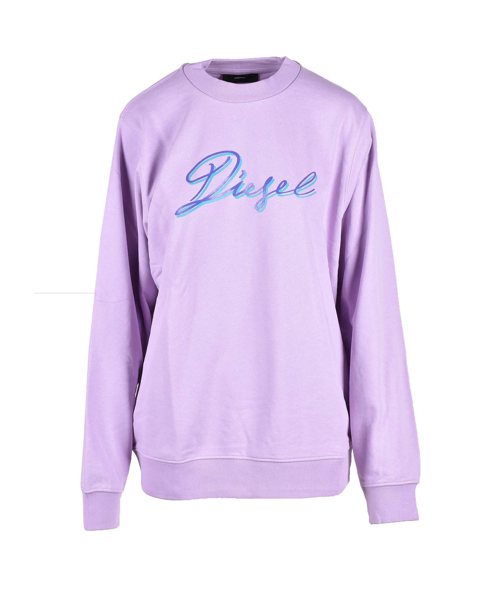Diesel Womens Lilac Sweatshirt