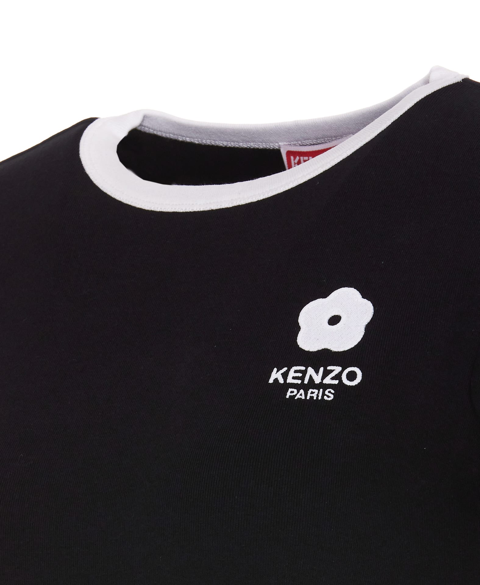 Shop Kenzo Embroidered Boke 2.0 Classic T-shirt In Black