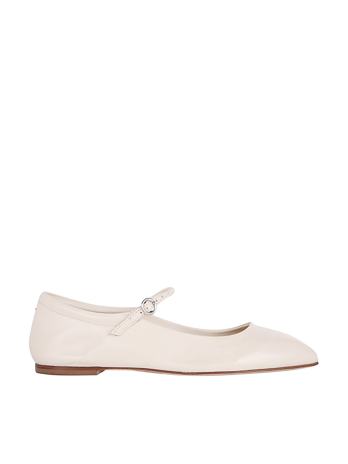 Aeyde Low Ballerina In Creamy | ModeSens GB