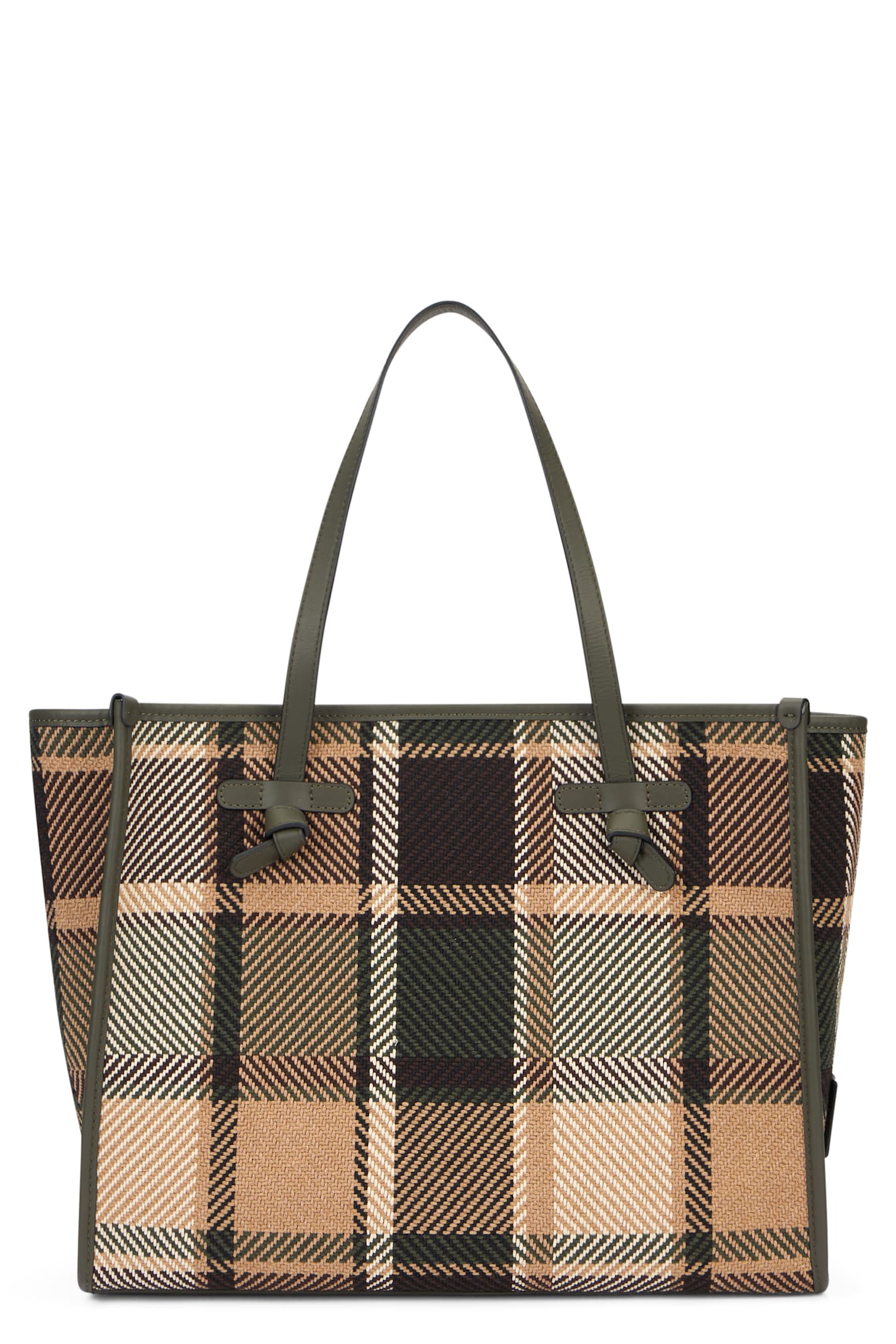 Gianni Chiarini Marcella Fabric Tote In Green