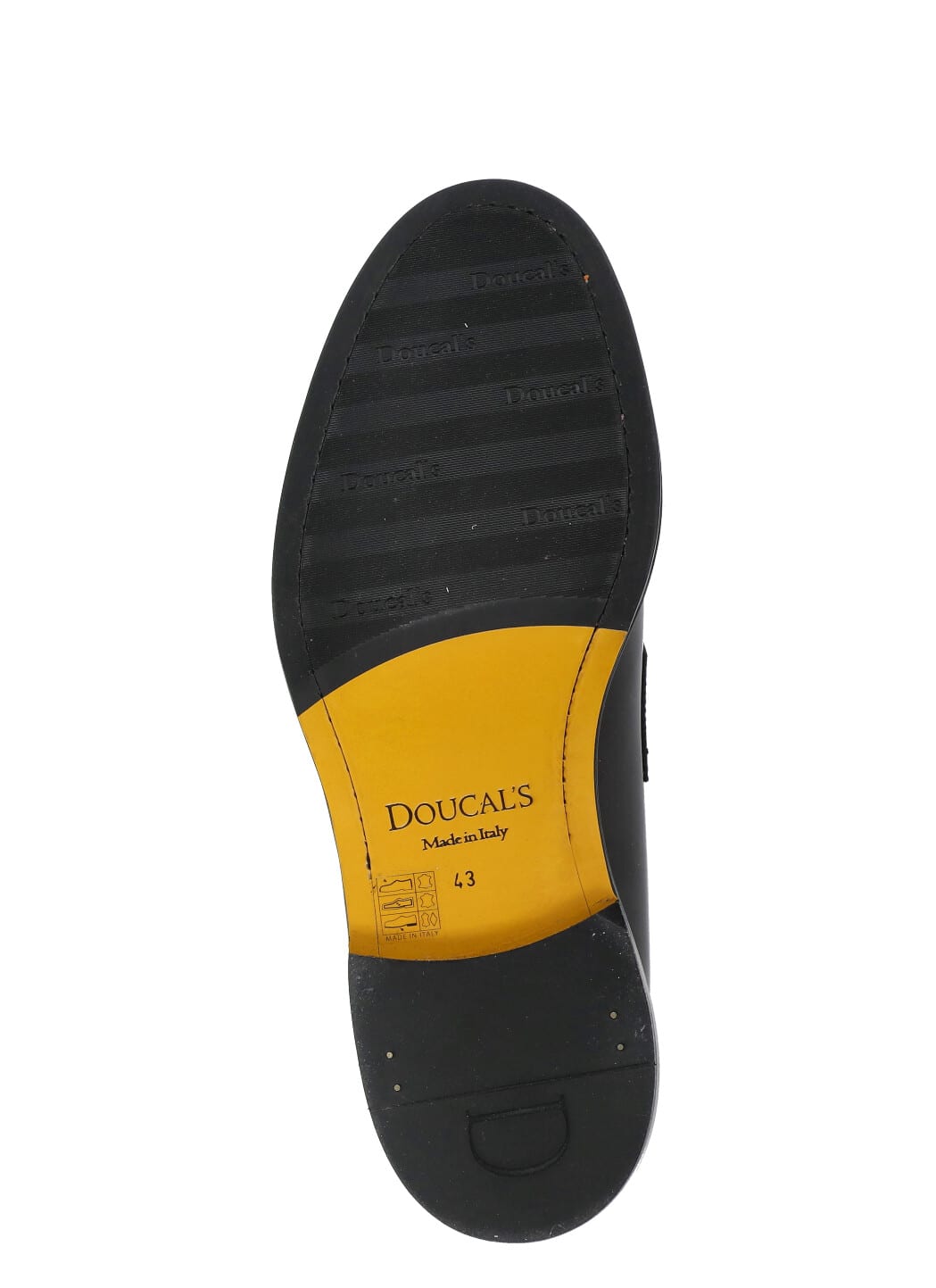 Shop Doucal's Horse Loafers In Black