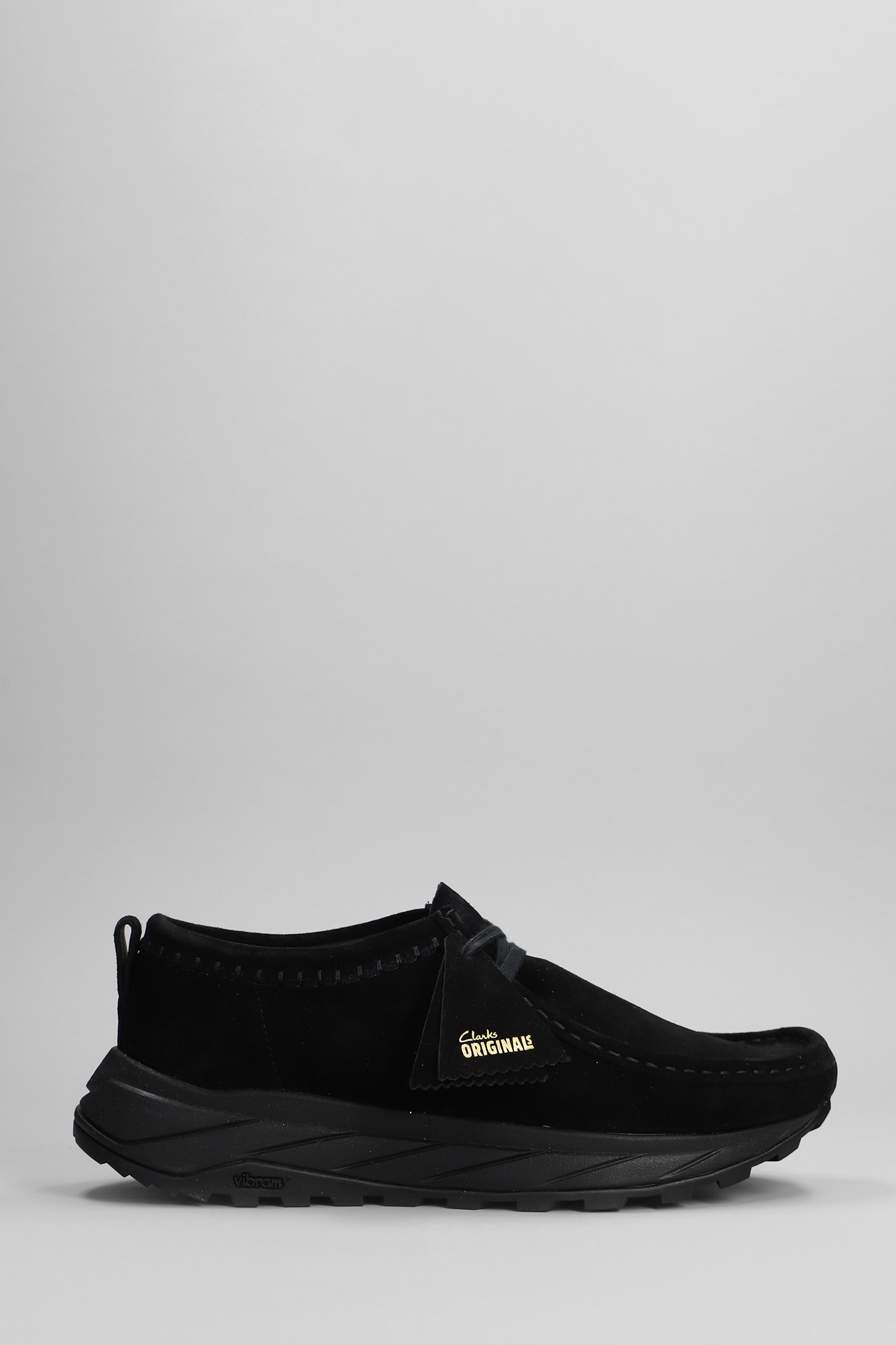 Walla Eden Lo Sneakers In Black Suede