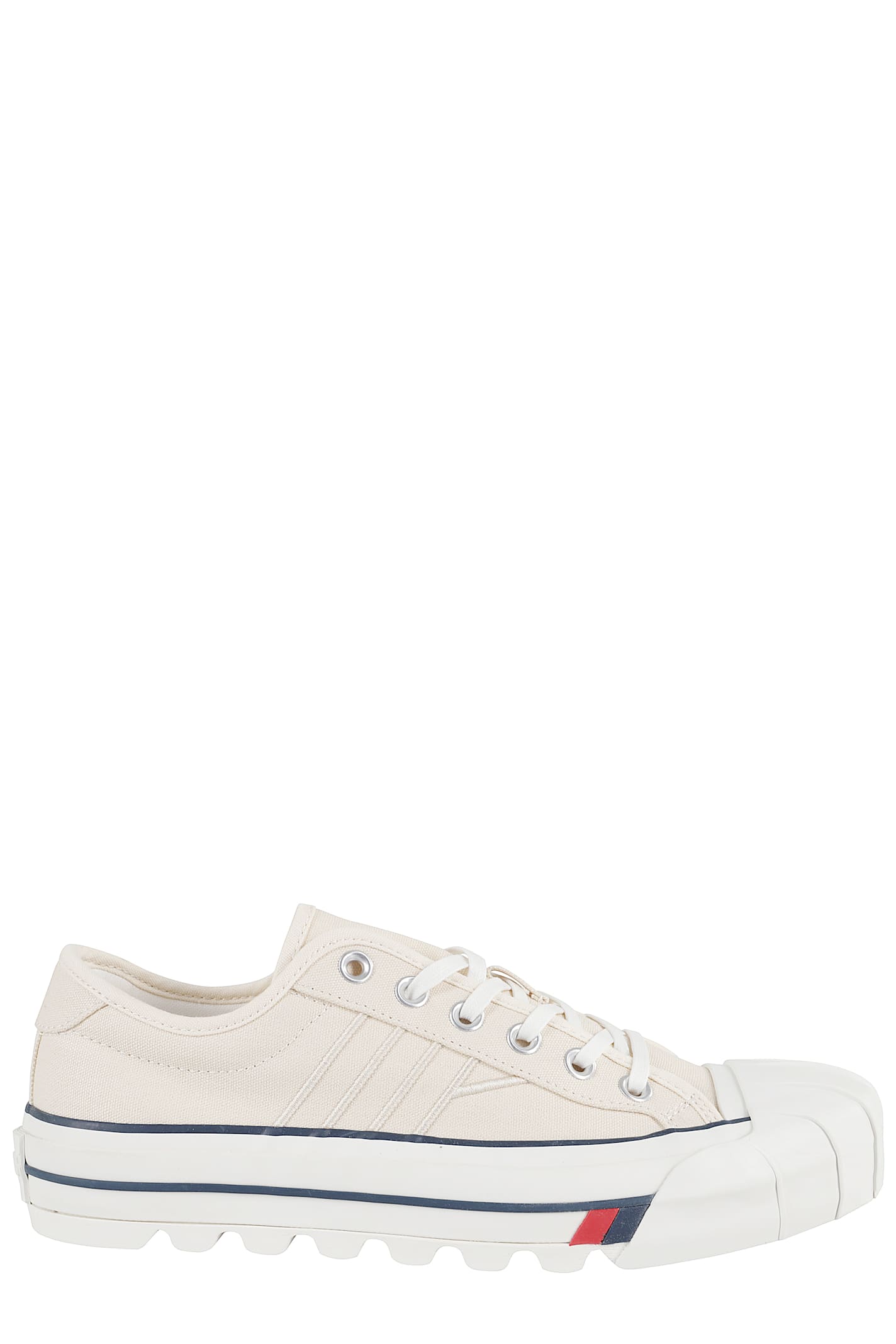 Pro-keds Rubber Fabric Sneakers In Neutral