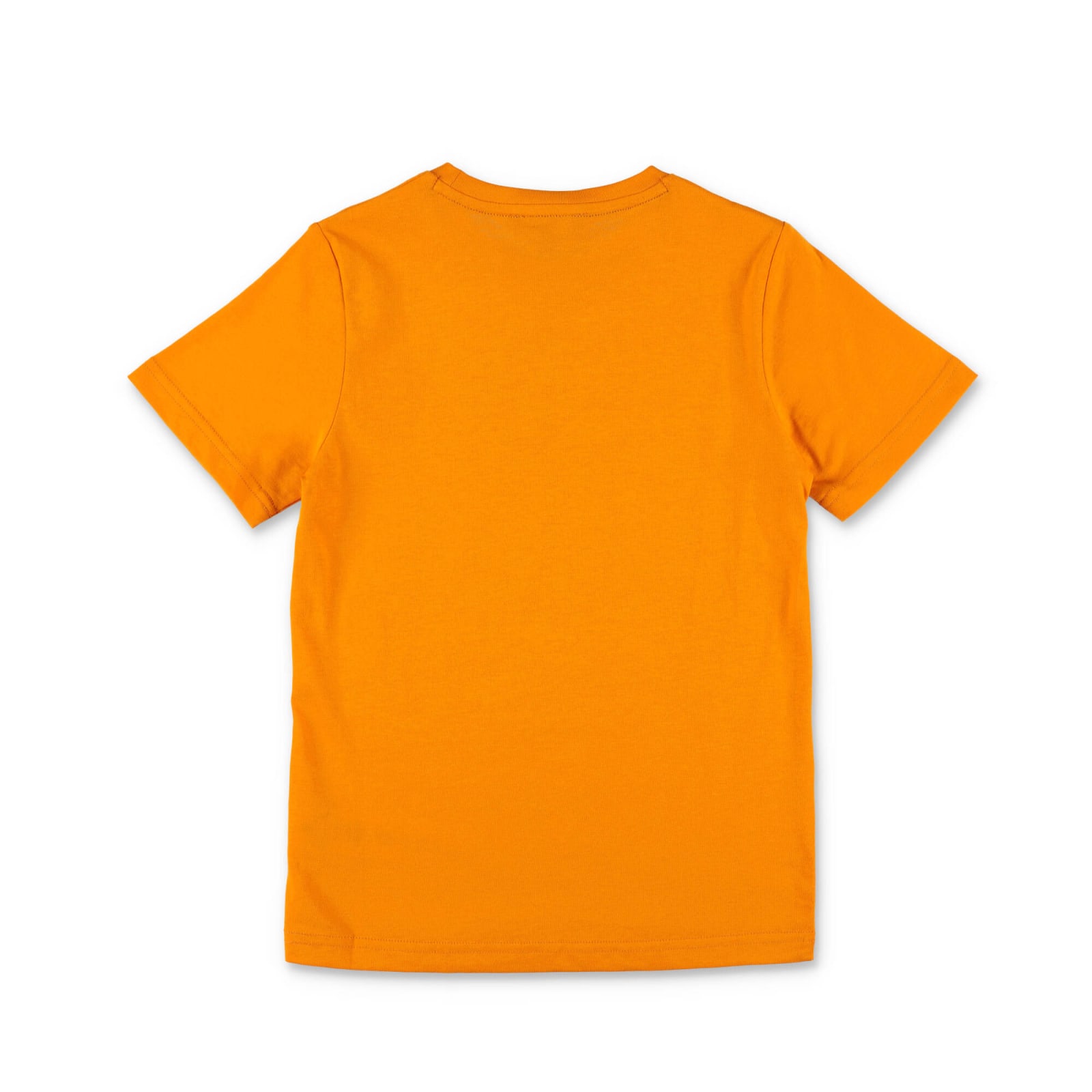 Dkny Teen Boys Orange Cotton Logo T-shirt