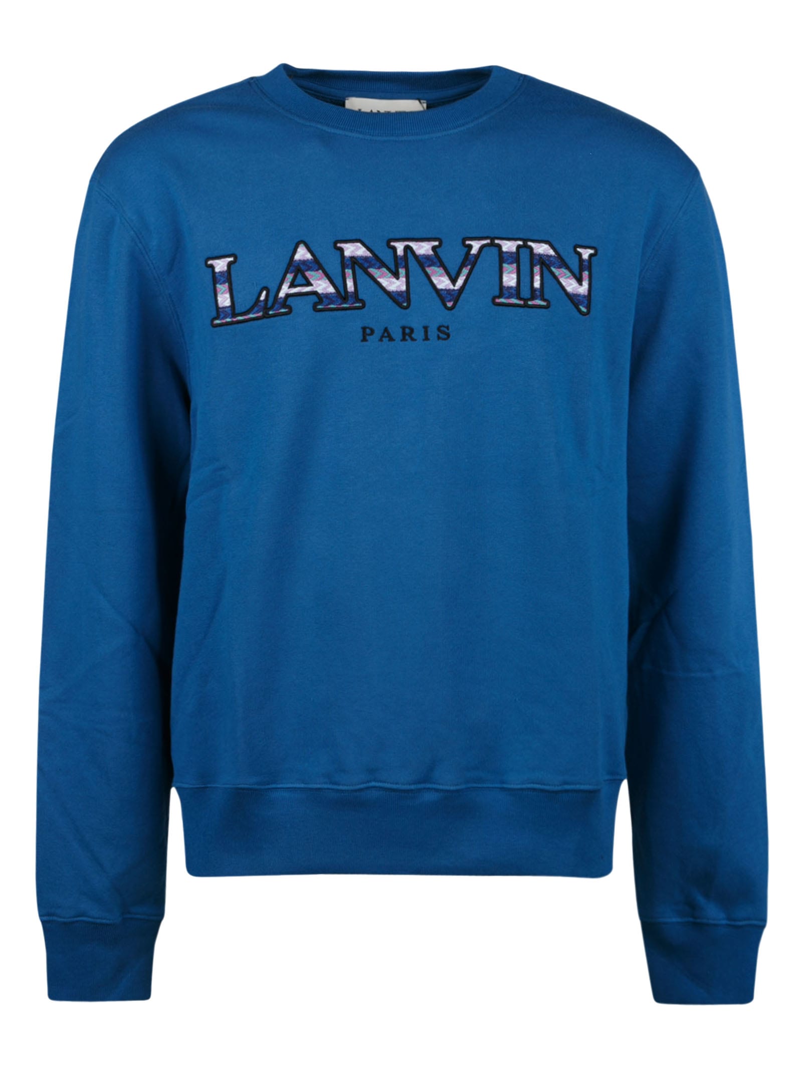 Lanvin Classic Logo Ribbed Sweatshirt