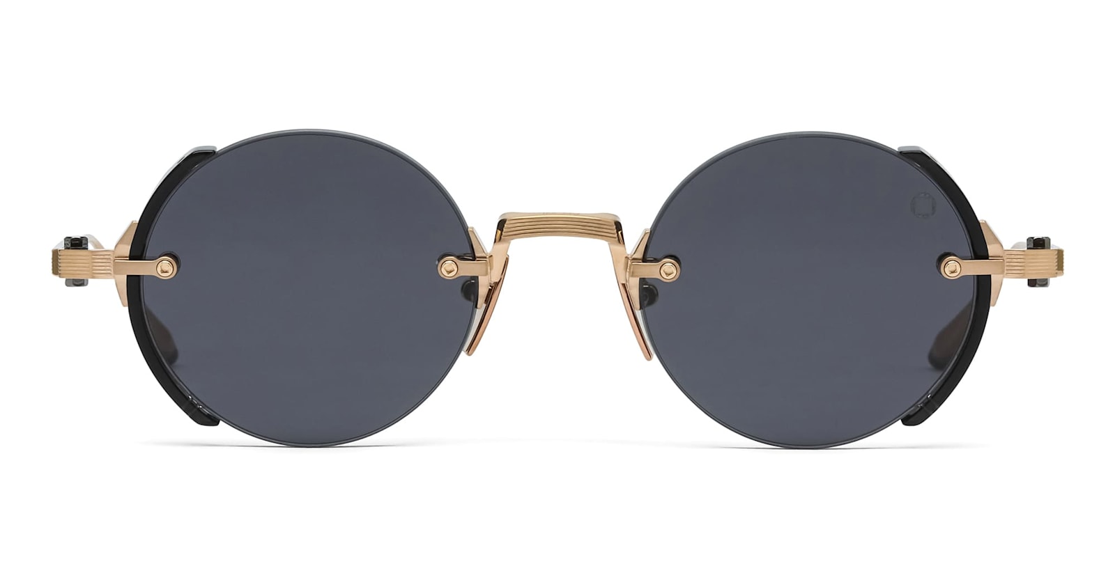 Jupiter - Brushed 12k Gold / Crystal Black Sunglasses