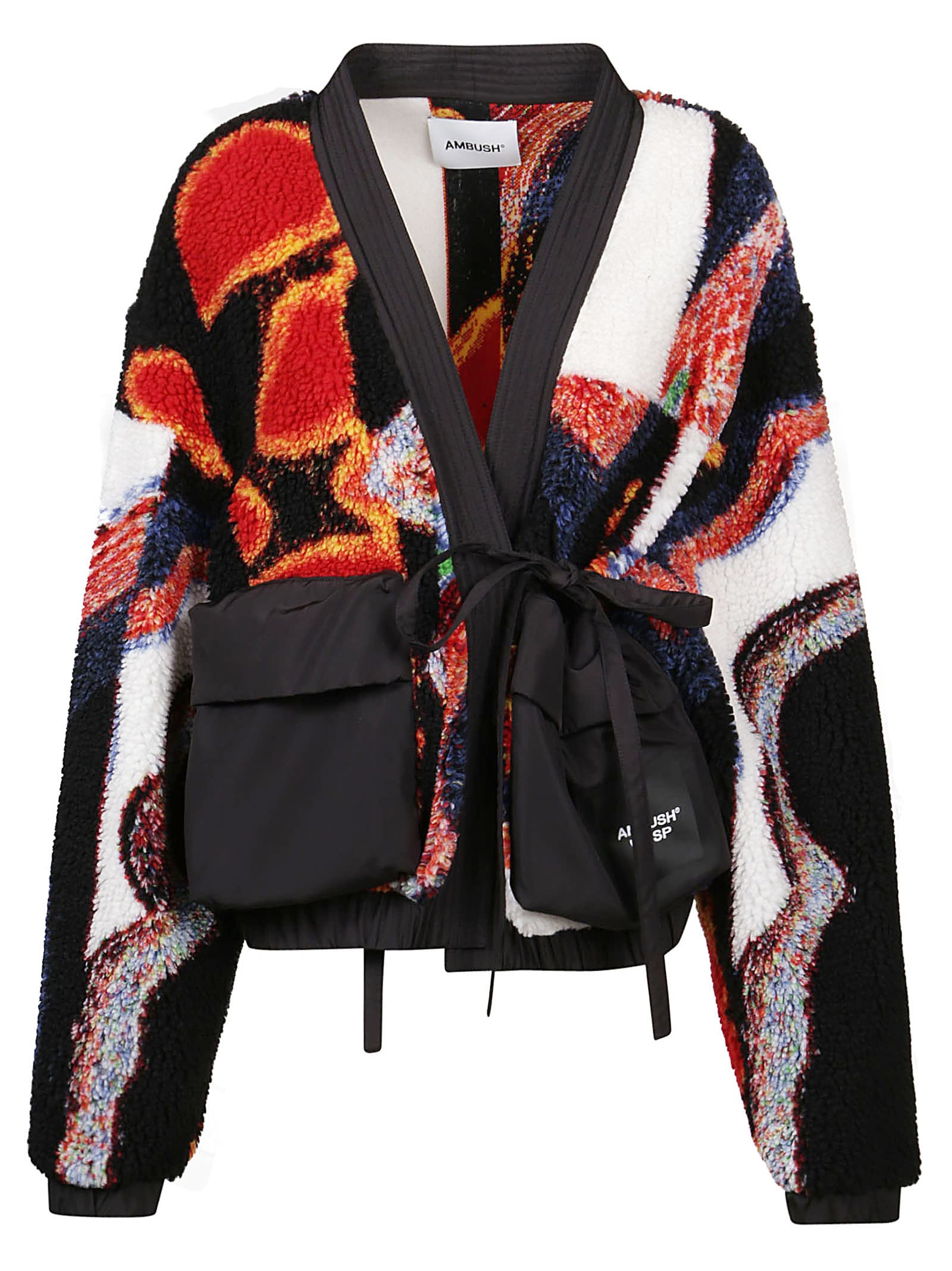 AMBUSH Jacquard Kimono Teddy Jacket