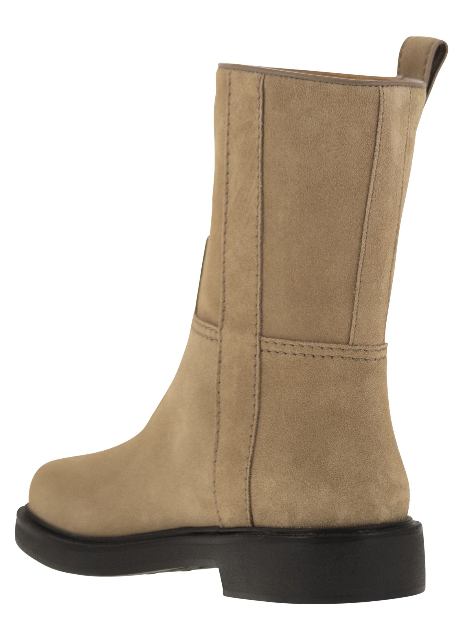 Tod's T Timeless-plaque Boots In S812