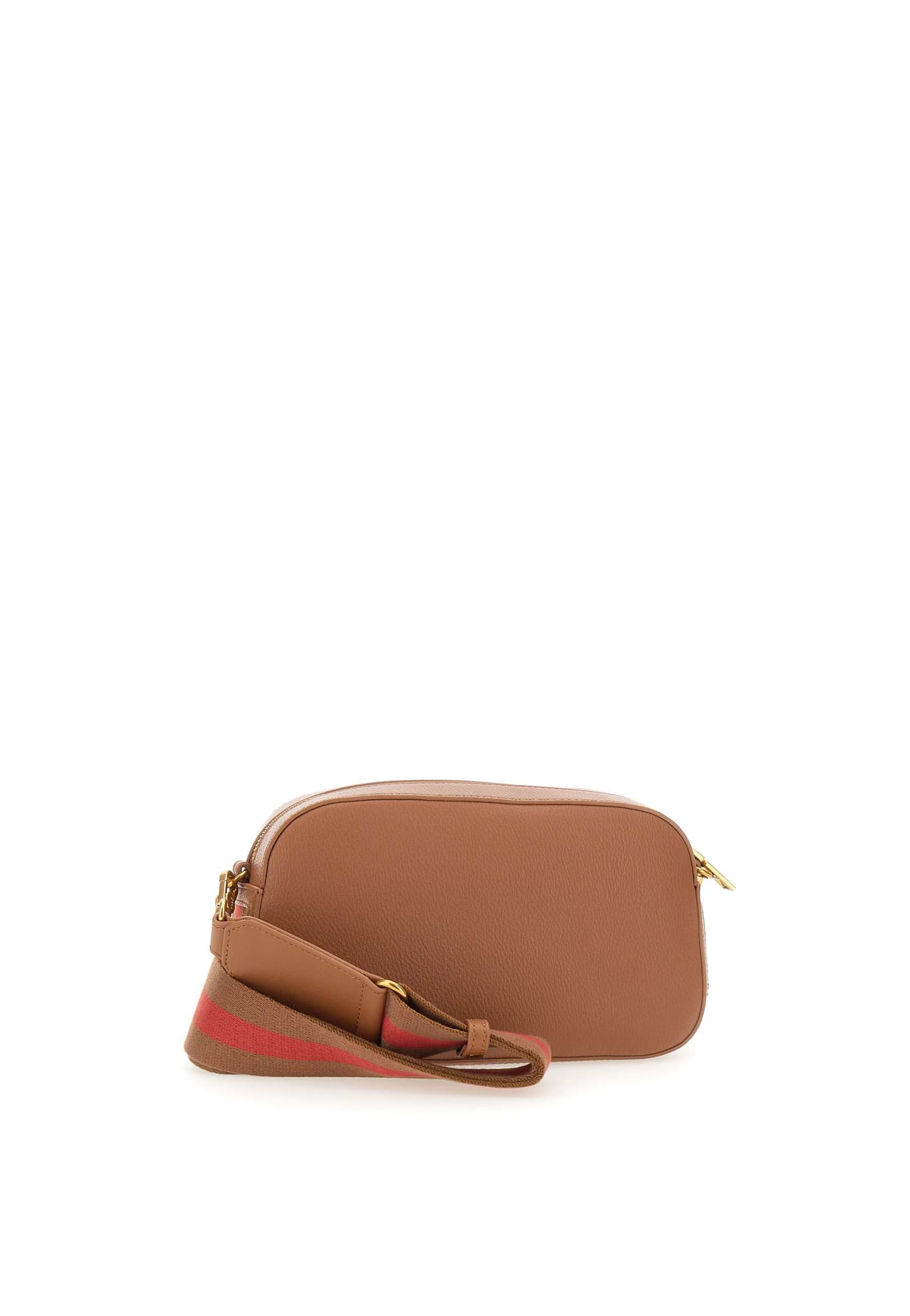 Shop Liu •jo Anaba Camera Case Bag In Brown