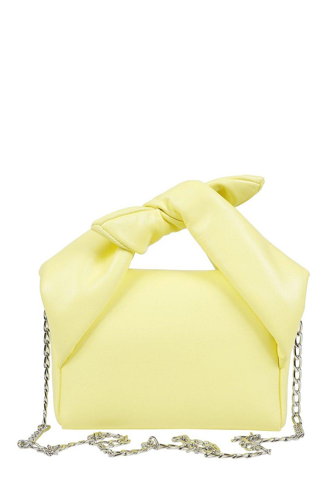 Jw Anderson Small Bow Twister Top Handle Bag