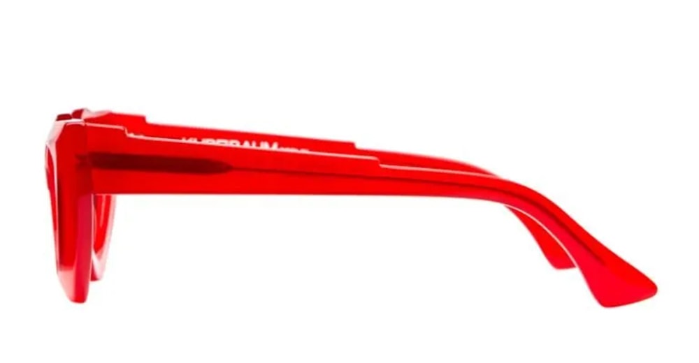 Kuboraum Maske Y8 Rd 2grey Sunglasses In Red