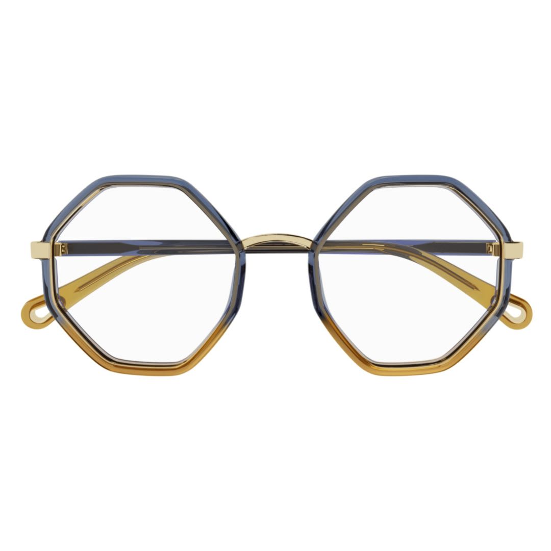 Chloé Ch0132o007 Blue Blue Transparent In Blue