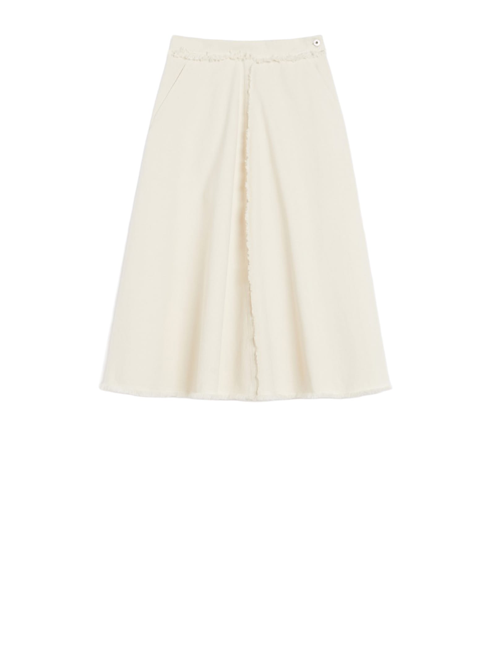 Weekend Max Mara Max Mara Weekend Skirts Beige In White