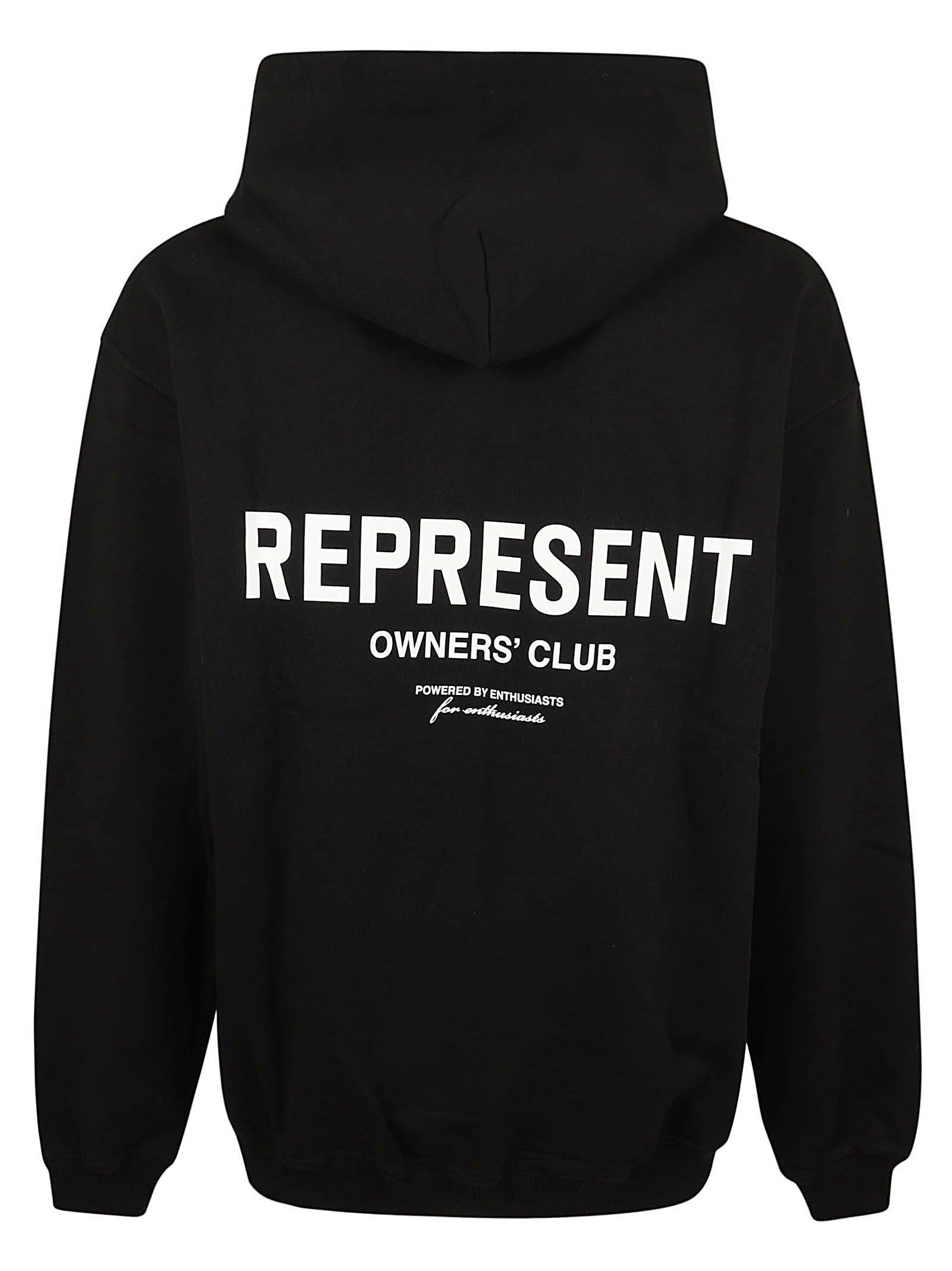 Represent Owners Club Zip Hoodie In Black