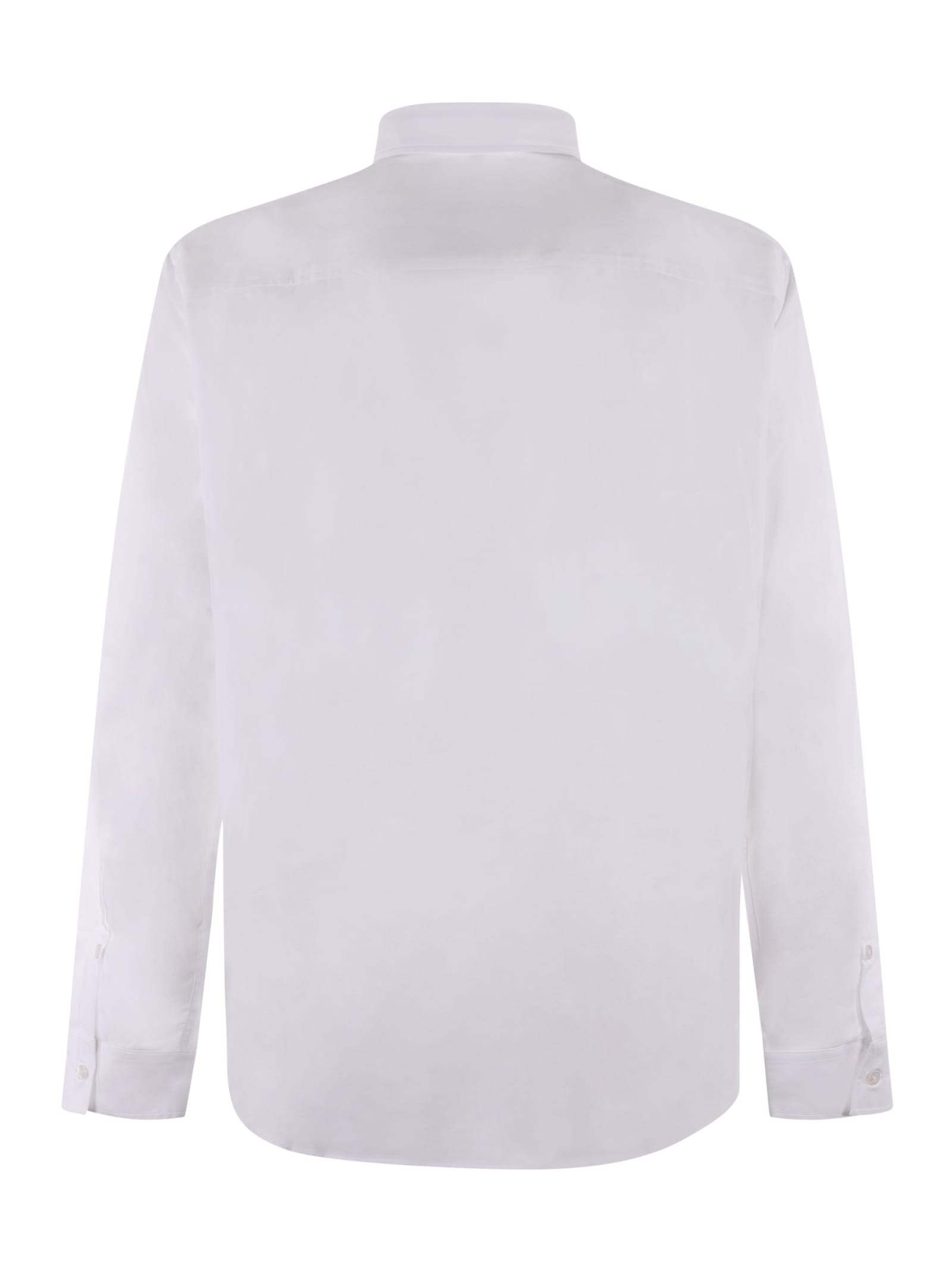 Shop Versace Jeans Couture Shirt In White