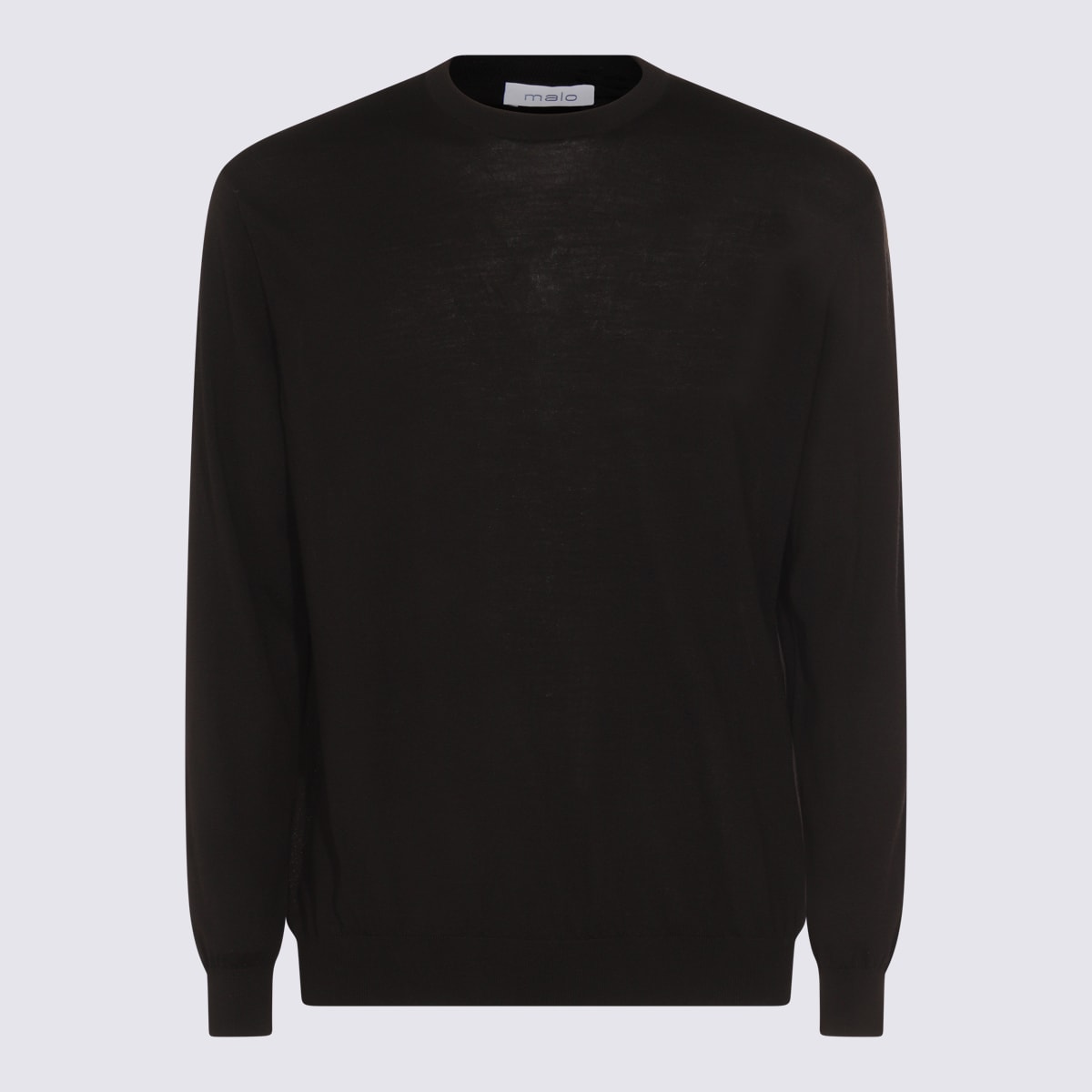 Black Wool Knitwear